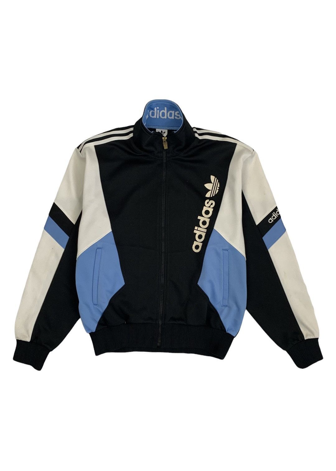 Adidas × Vintage Vintage Adidas Trainer Zipper Jacket Size US M / EU 48-50 / 2 - 1 Thumbnail