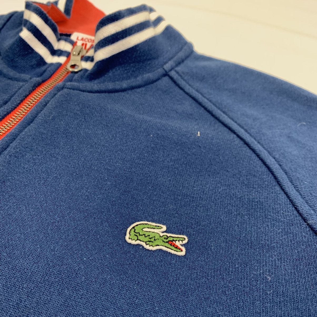 Lacoste Vintage Lacoste Zipper Sweater Jacket Size US M / EU 48-50 / 2 - 5 Thumbnail