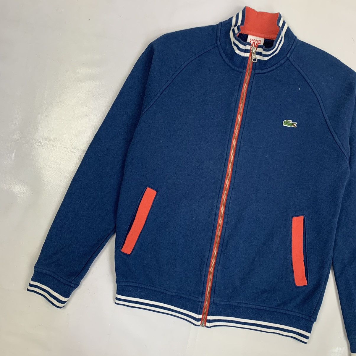 Lacoste Vintage Lacoste Zipper Sweater Jacket Size US M / EU 48-50 / 2 - 2 Thumbnail