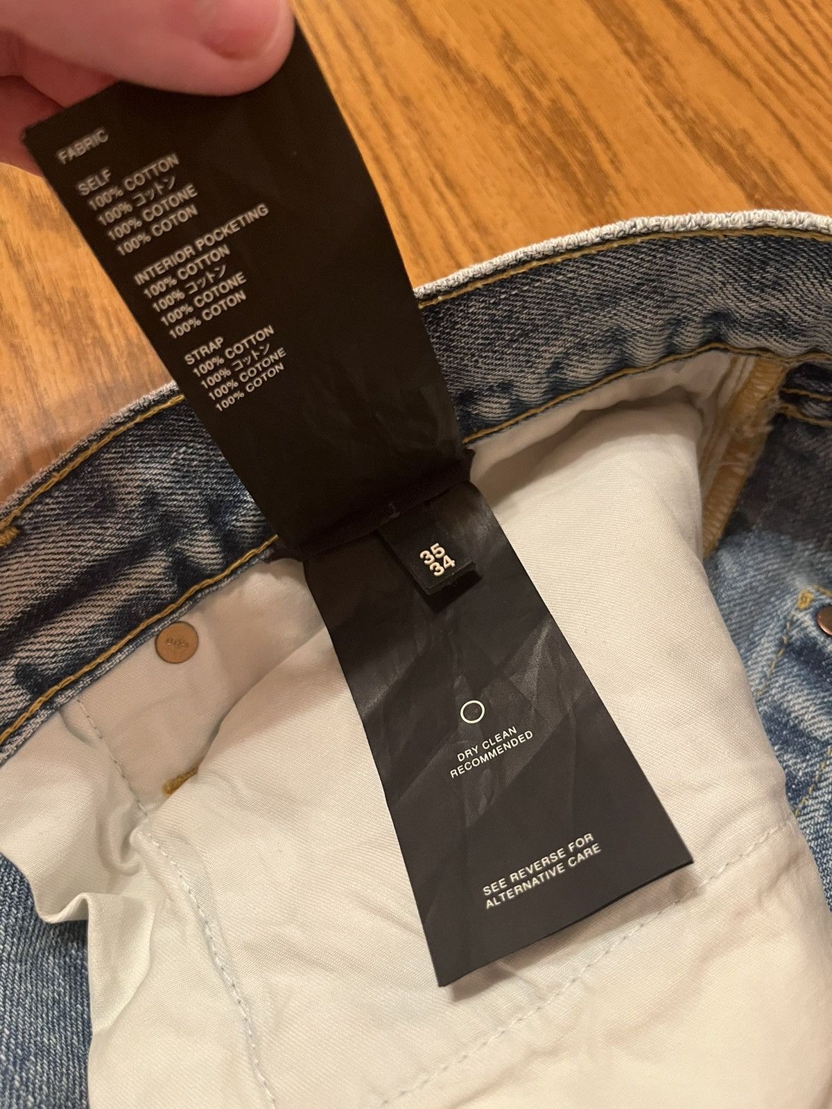Fear of God Fear Of God Sixth Collection Light Wash Jeans Size US 35 - 8 Thumbnail