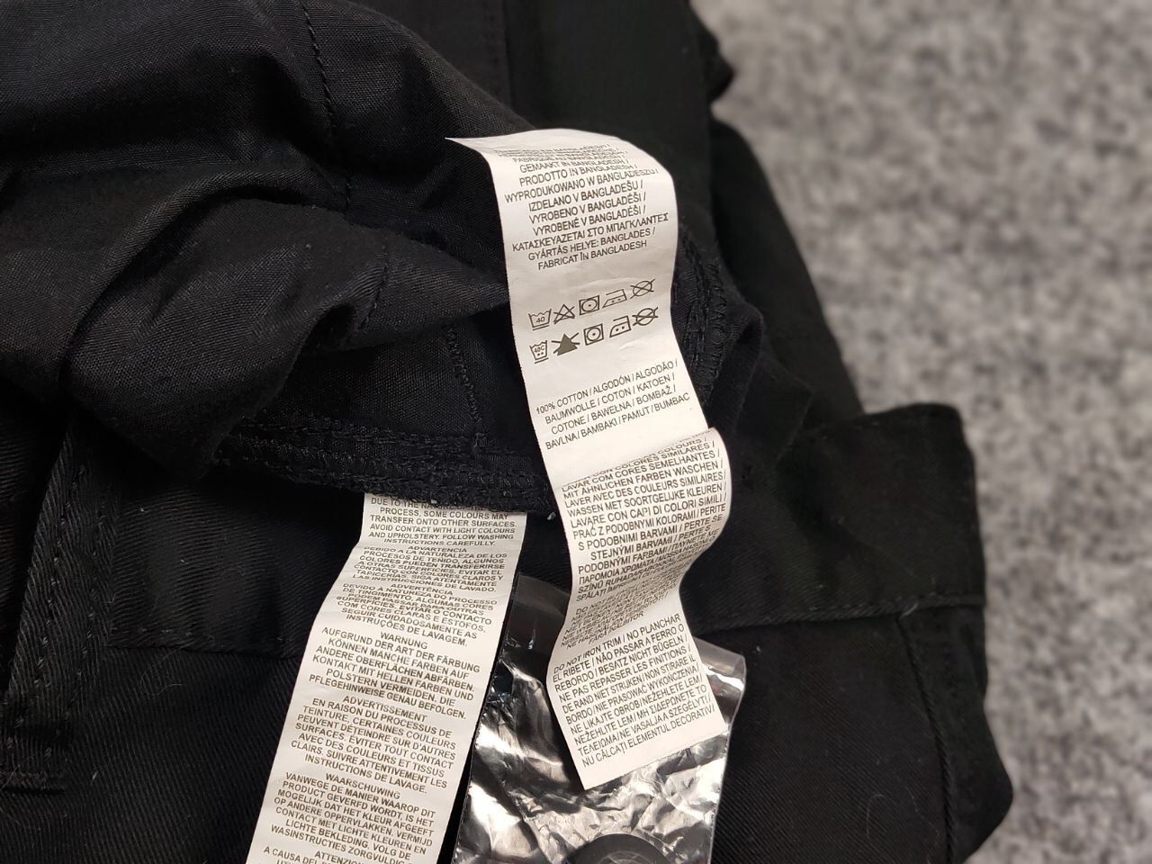 Japanese Brand Vintage 90's Cargo Pants Travis Scott Japan Black Hype Size US 34 / EU 50 - 20 Thumbnail