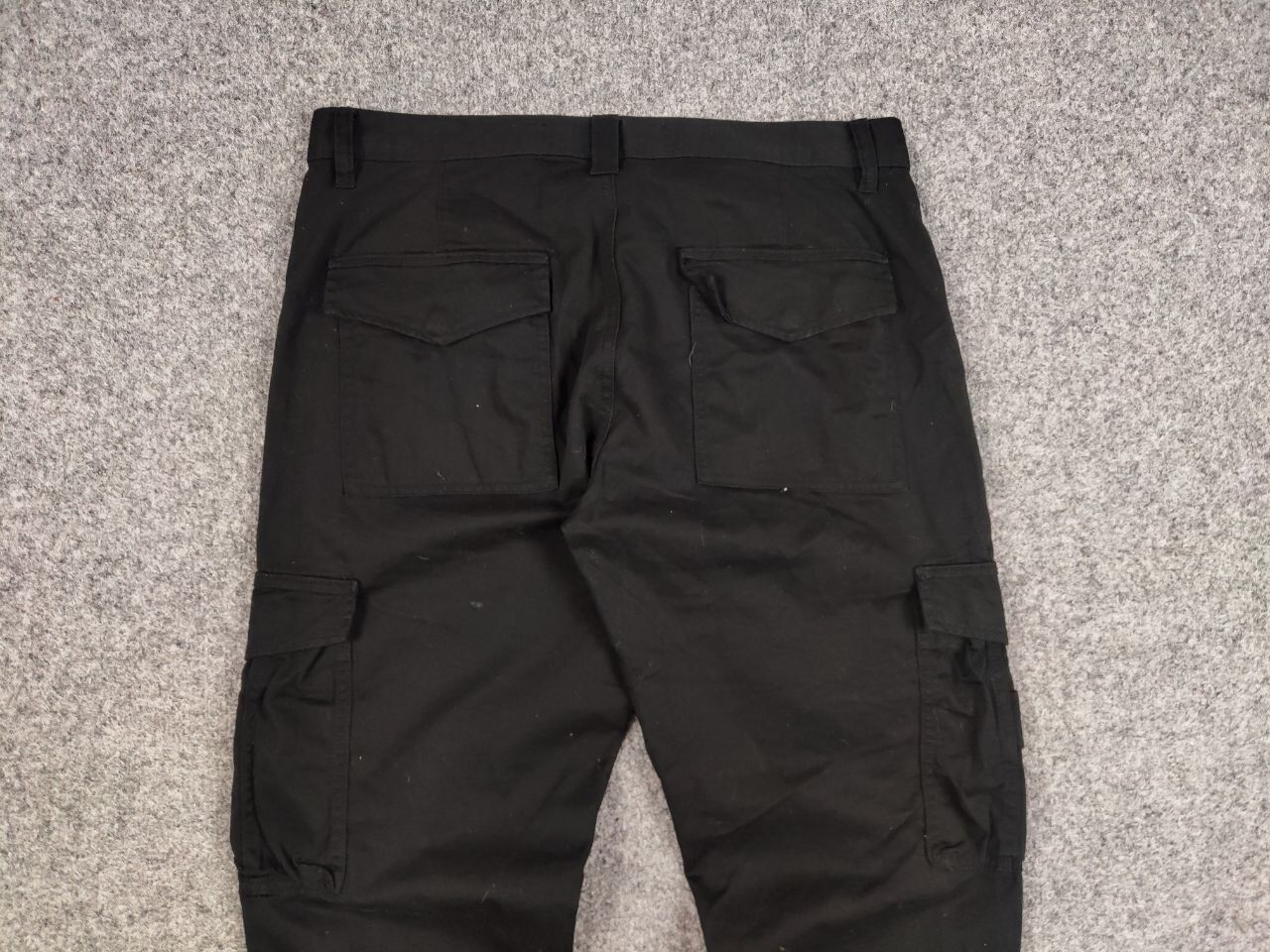 Japanese Brand Vintage 90's Cargo Pants Travis Scott Japan Black Hype Size US 34 / EU 50 - 16 Thumbnail