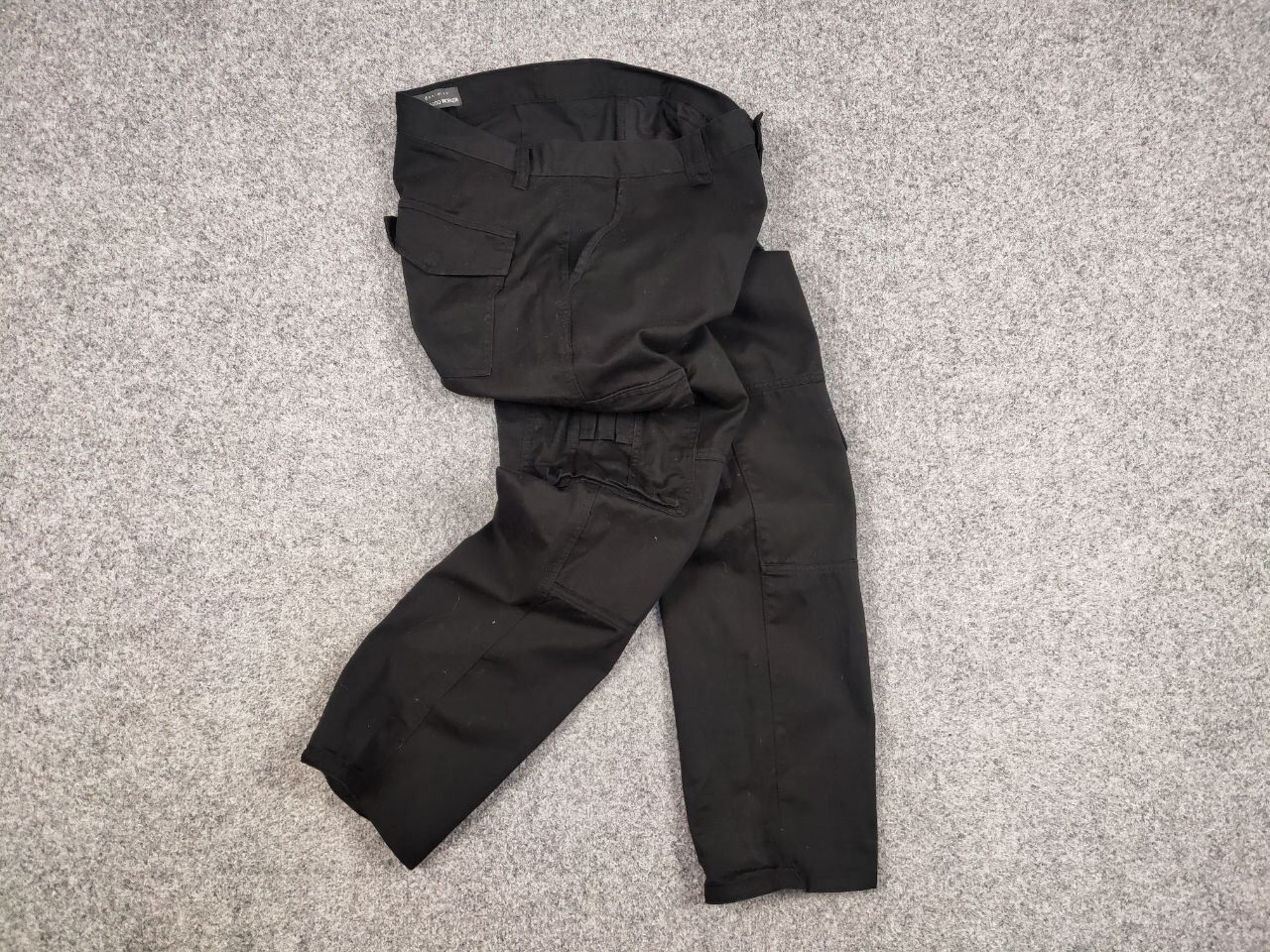 Japanese Brand Vintage 90's Cargo Pants Travis Scott Japan Black Hype Size US 34 / EU 50 - 17 Thumbnail