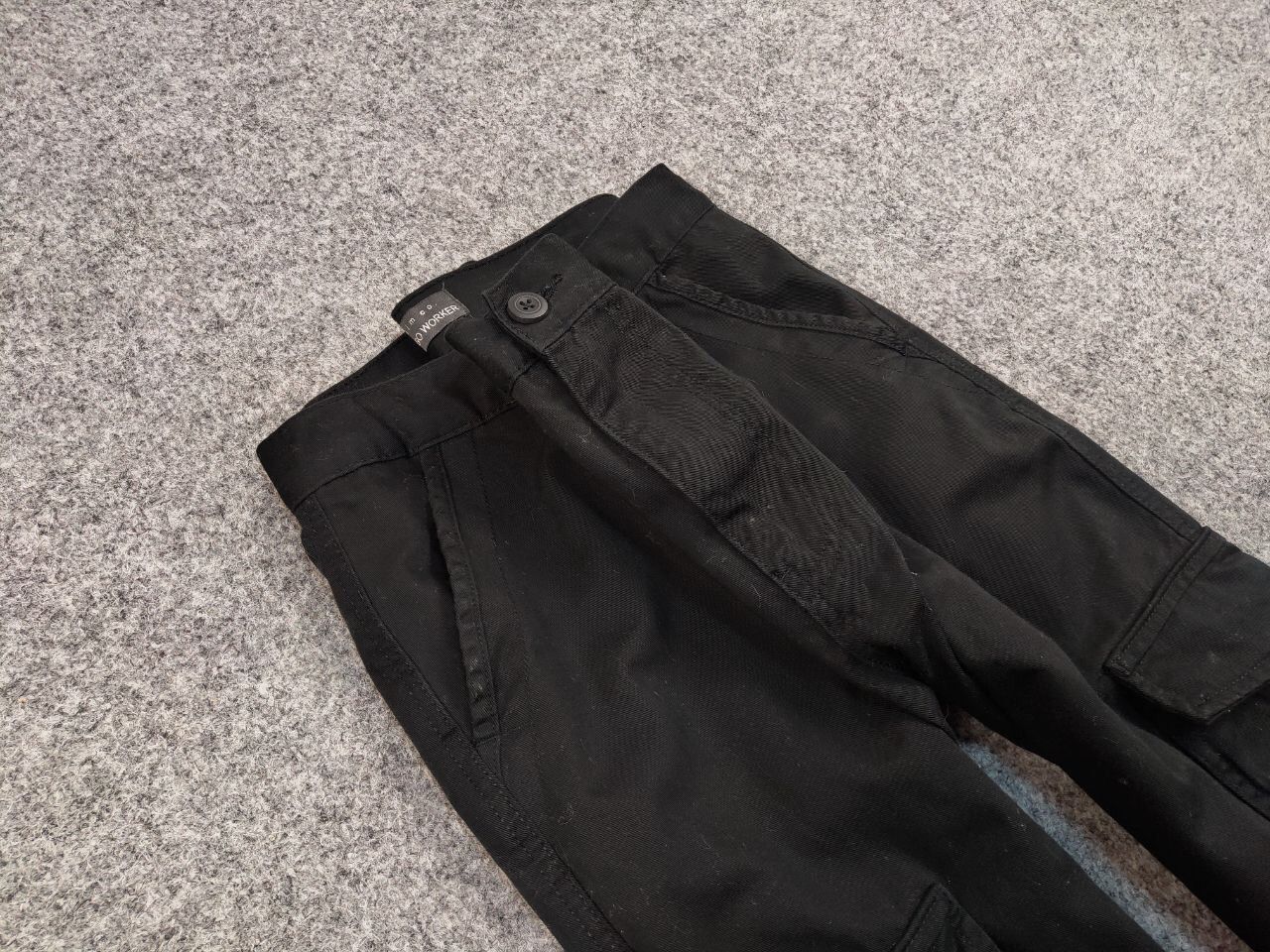 Japanese Brand Vintage 90's Cargo Pants Travis Scott Japan Black Hype Size US 34 / EU 50 - 12 Thumbnail