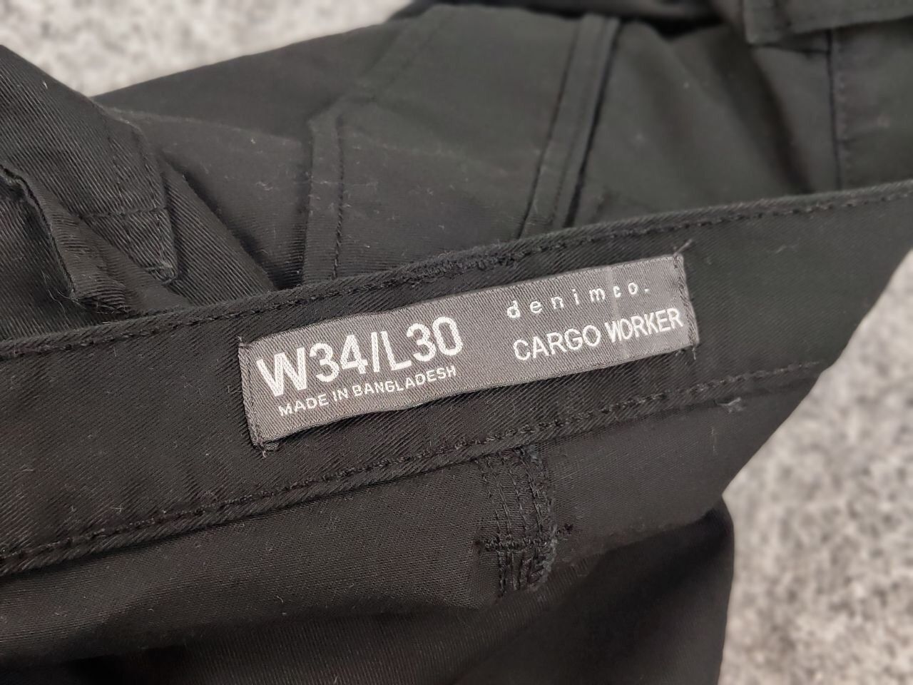 Japanese Brand Vintage 90's Cargo Pants Travis Scott Japan Black Hype Size US 34 / EU 50 - 19 Thumbnail