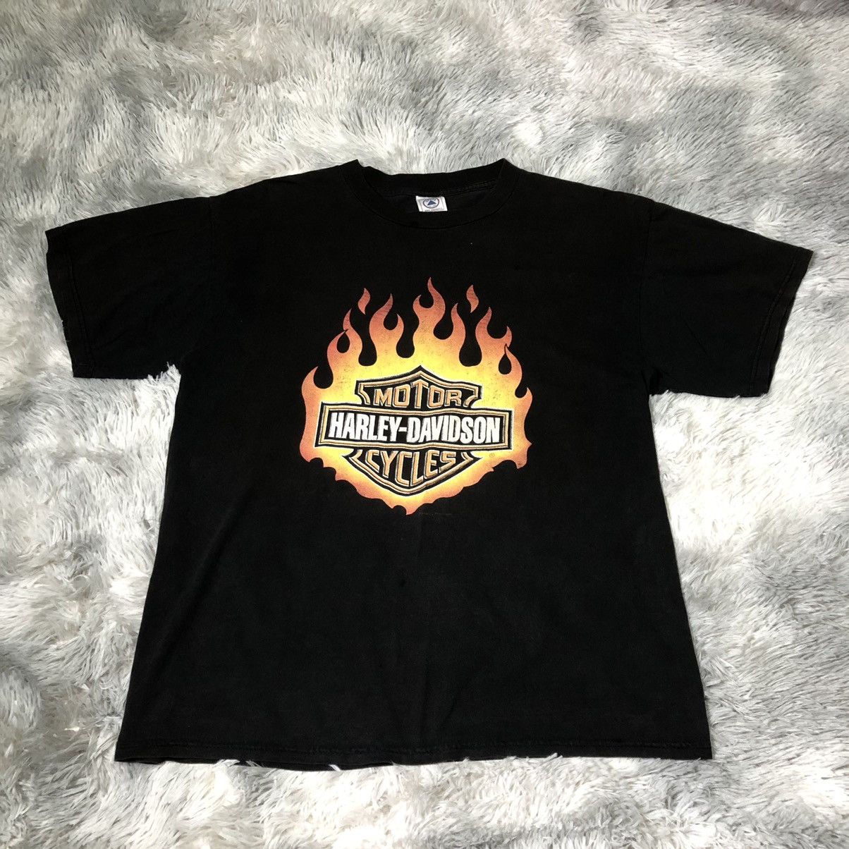 Harley Davidson × Vintage Vintage Haley Davidson shirt 1998 Size US XL / EU 56 / 4 - 1 Thumbnail