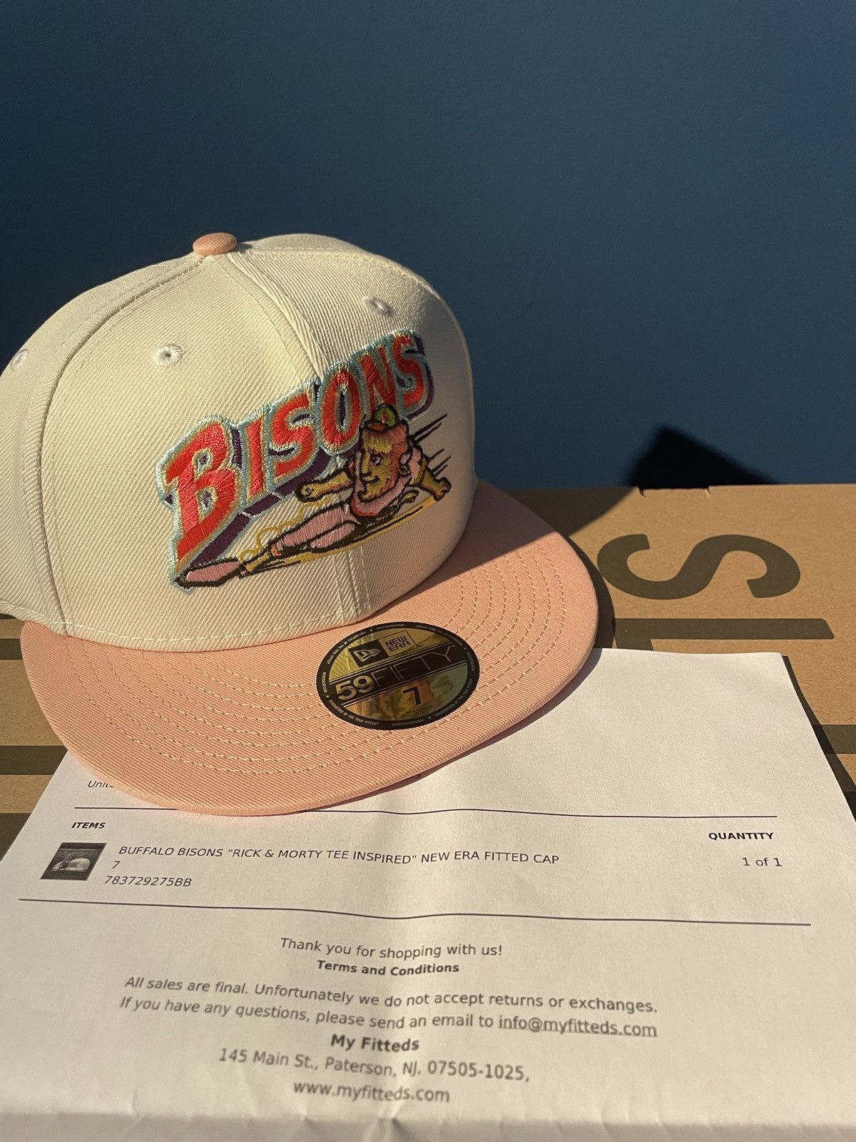 MLB × MyFitteds × New Era Myfitteds Exclusice Rick and Morty Buffalo Bisons Size 7 Size ONE SIZE - 1 Thumbnail