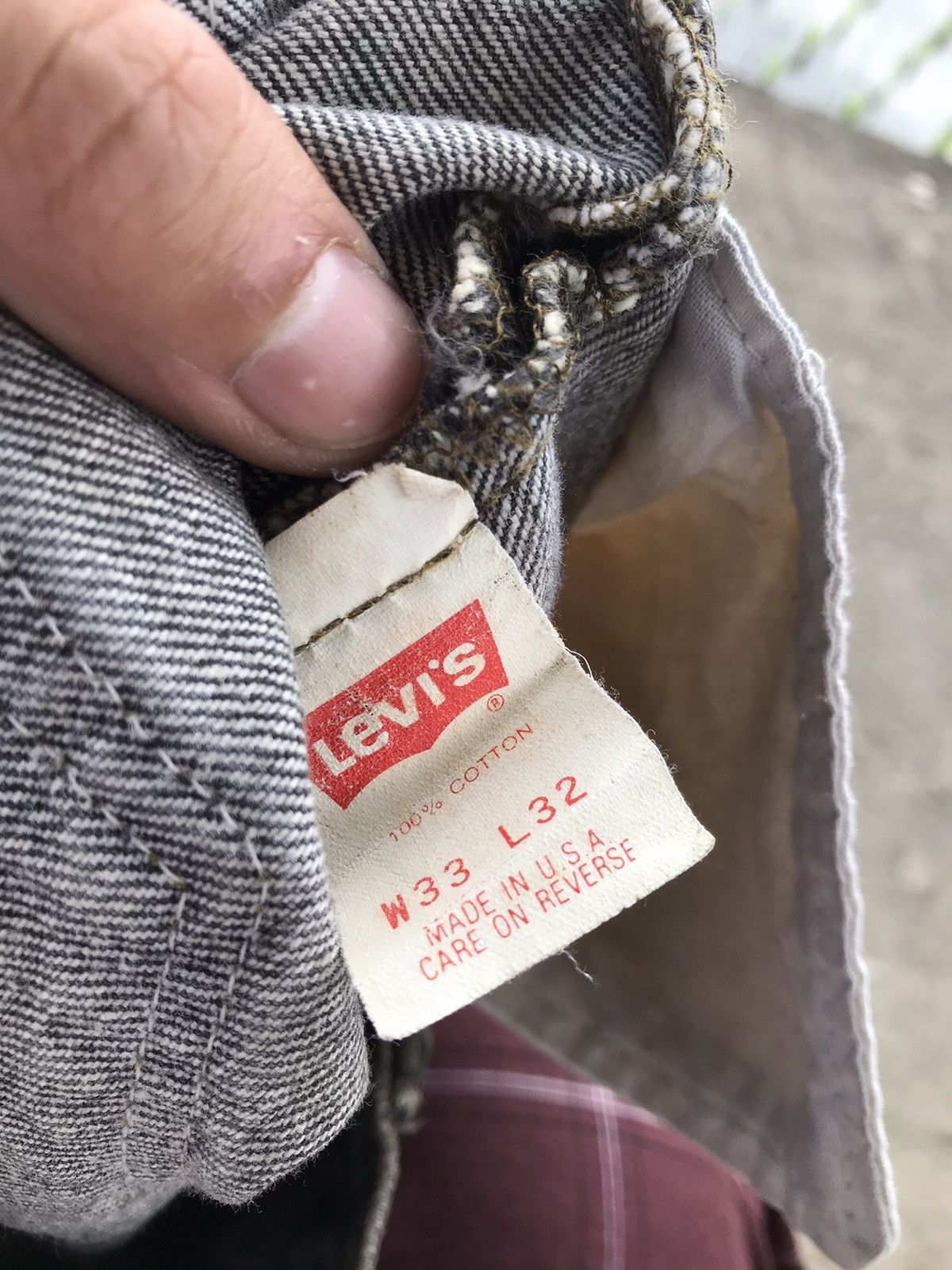 Levi's × Levi's Vintage Clothing × Vintage Vintage 90s Levis Acid Wash Painter Jeans Size US 33 - 10 Thumbnail