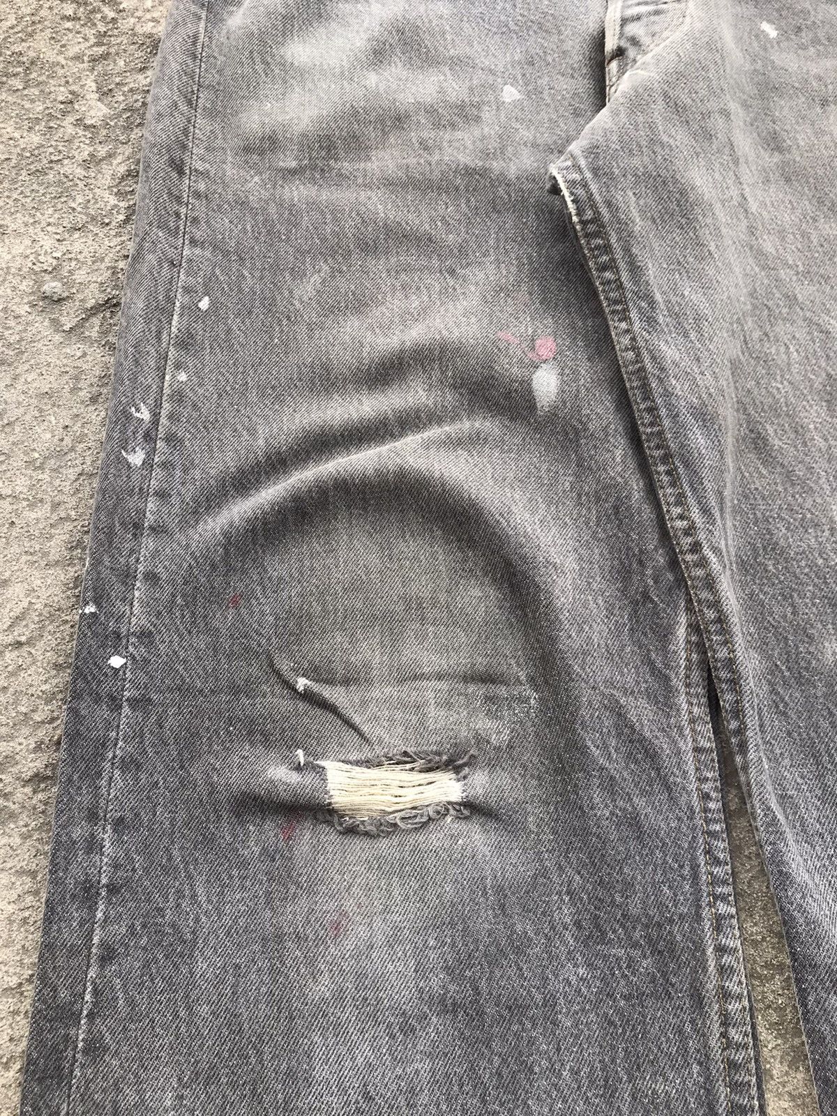 Levi's × Levi's Vintage Clothing × Vintage Vintage 90s Levis Acid Wash Painter Jeans Size US 33 - 4 Thumbnail