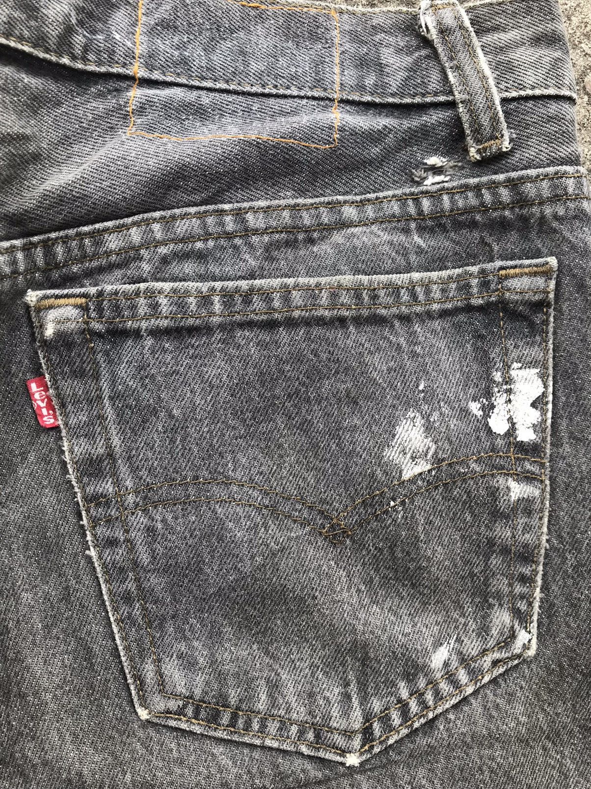 Levi's × Levi's Vintage Clothing × Vintage Vintage 90s Levis Acid Wash Painter Jeans Size US 33 - 7 Thumbnail