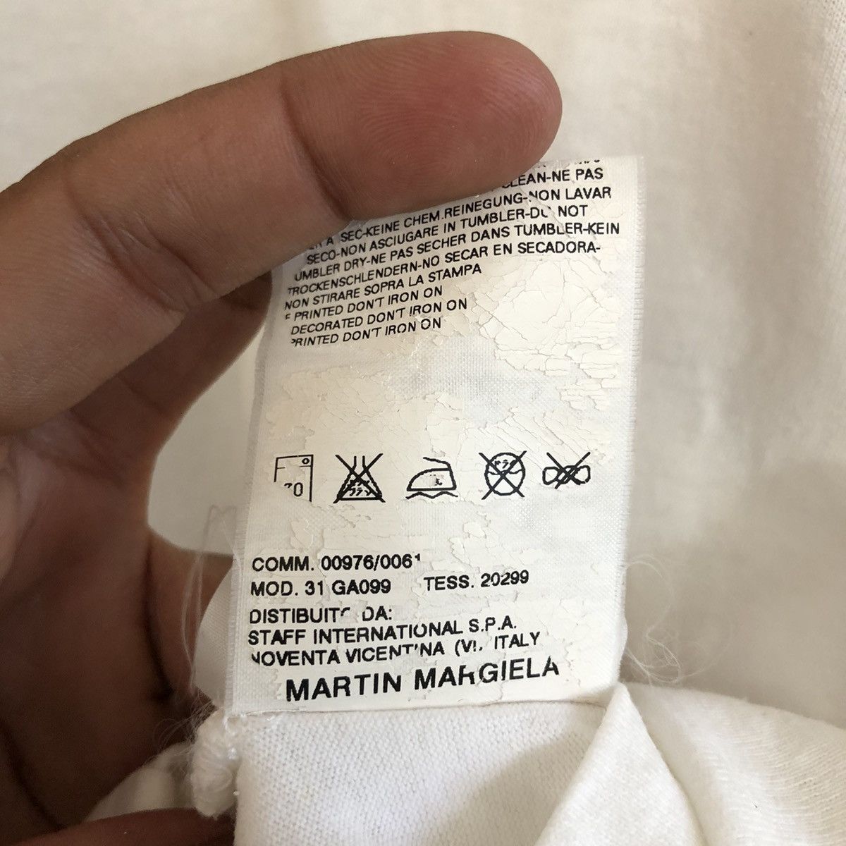 Maison Margiela MAISON MARGIELA A GOOD START BRAND SHIRTS Size US S / EU 44-46 / 1 - 4 Thumbnail