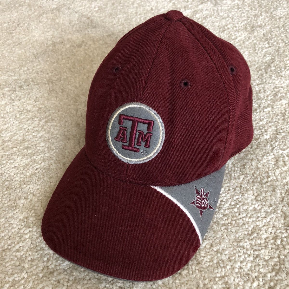 Vintage 90s Texas ATM A&M Aggies College University Adjustable Hat ...