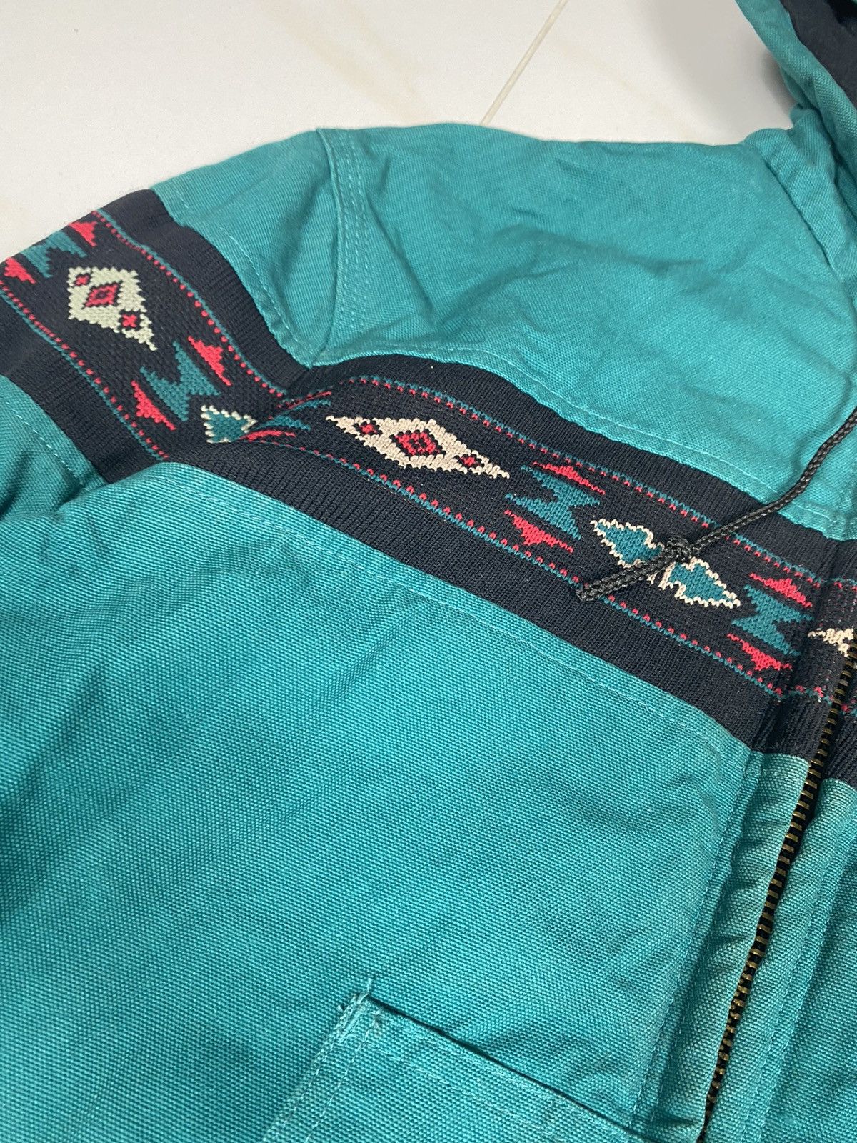 Carhartt Vintage 90’s Carhartt Aztec Jacket Size US L / EU 52-54 / 3 - 8 Thumbnail