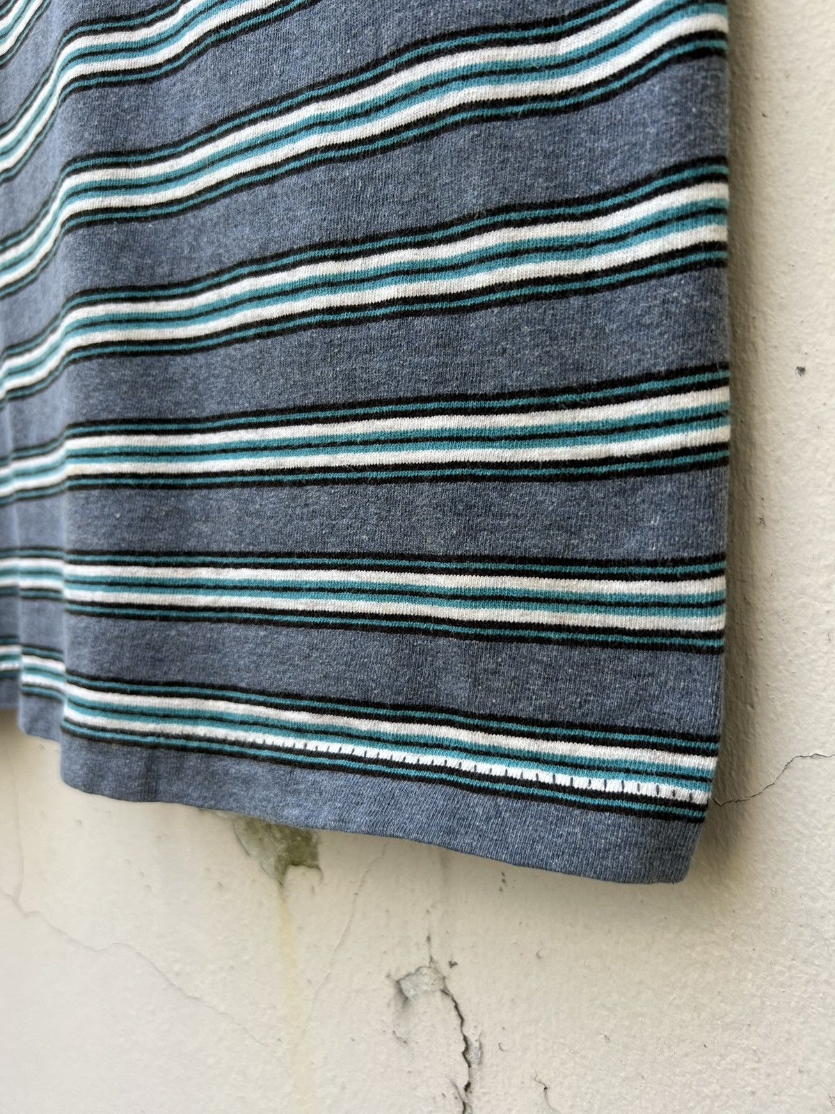 Hang Ten Vintage 80s 90s Hang Ten Striped t shirt Surfing Grunge Size US L / EU 52-54 / 3 - 7 Thumbnail