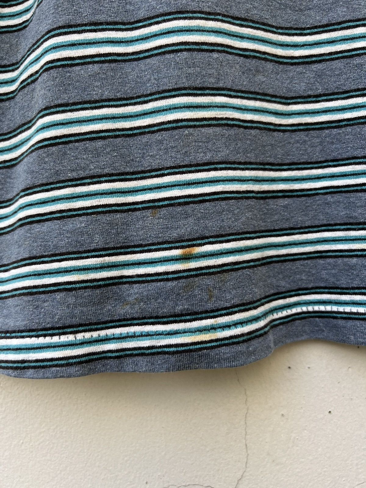 Hang Ten Vintage 80s 90s Hang Ten Striped t shirt Surfing Grunge Size US L / EU 52-54 / 3 - 8 Thumbnail
