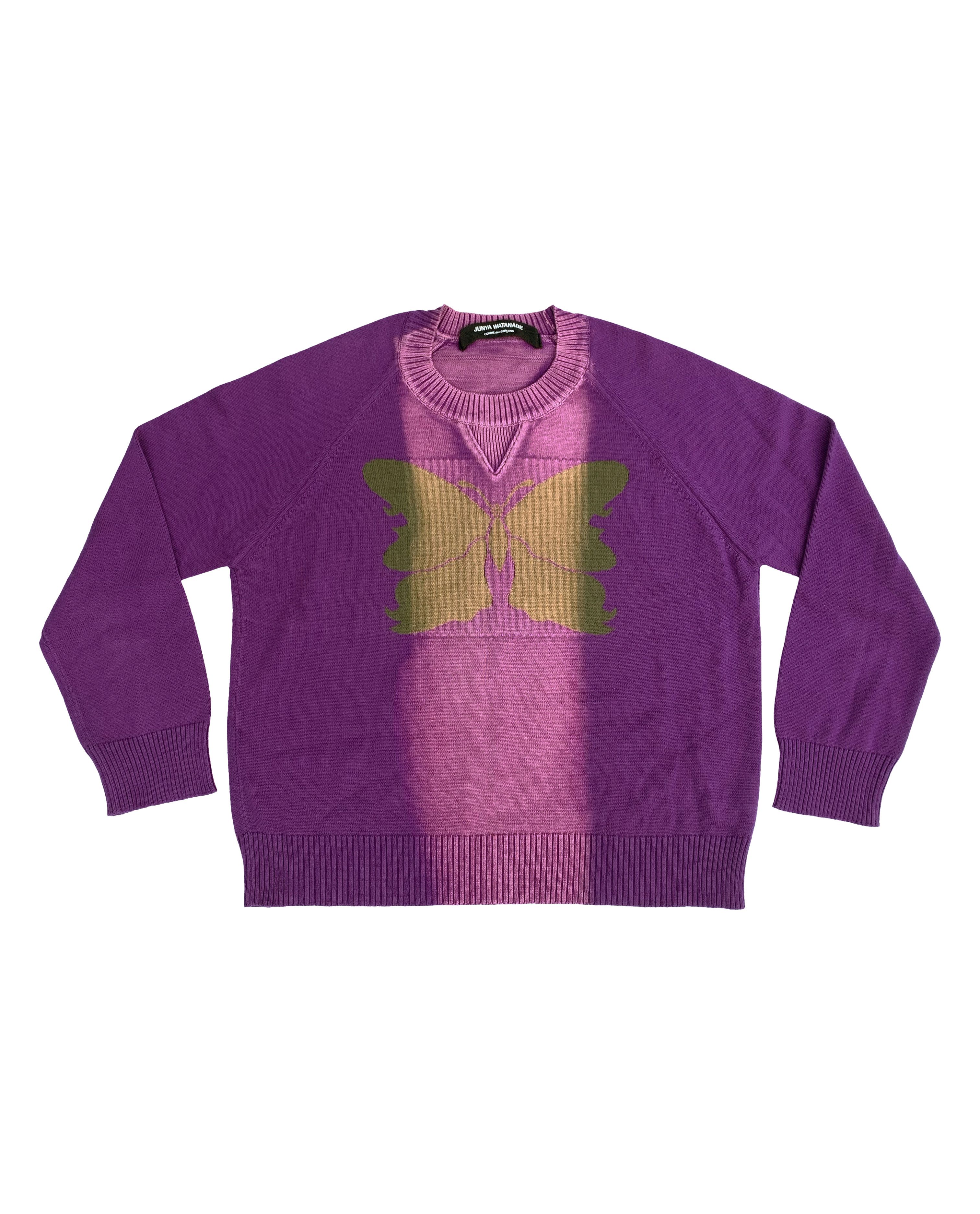 JUNYA WATANABE COMME des GARÇONS Bowie T Comme des Garcons × Junya Watanabe 01' Bleached Butterfly