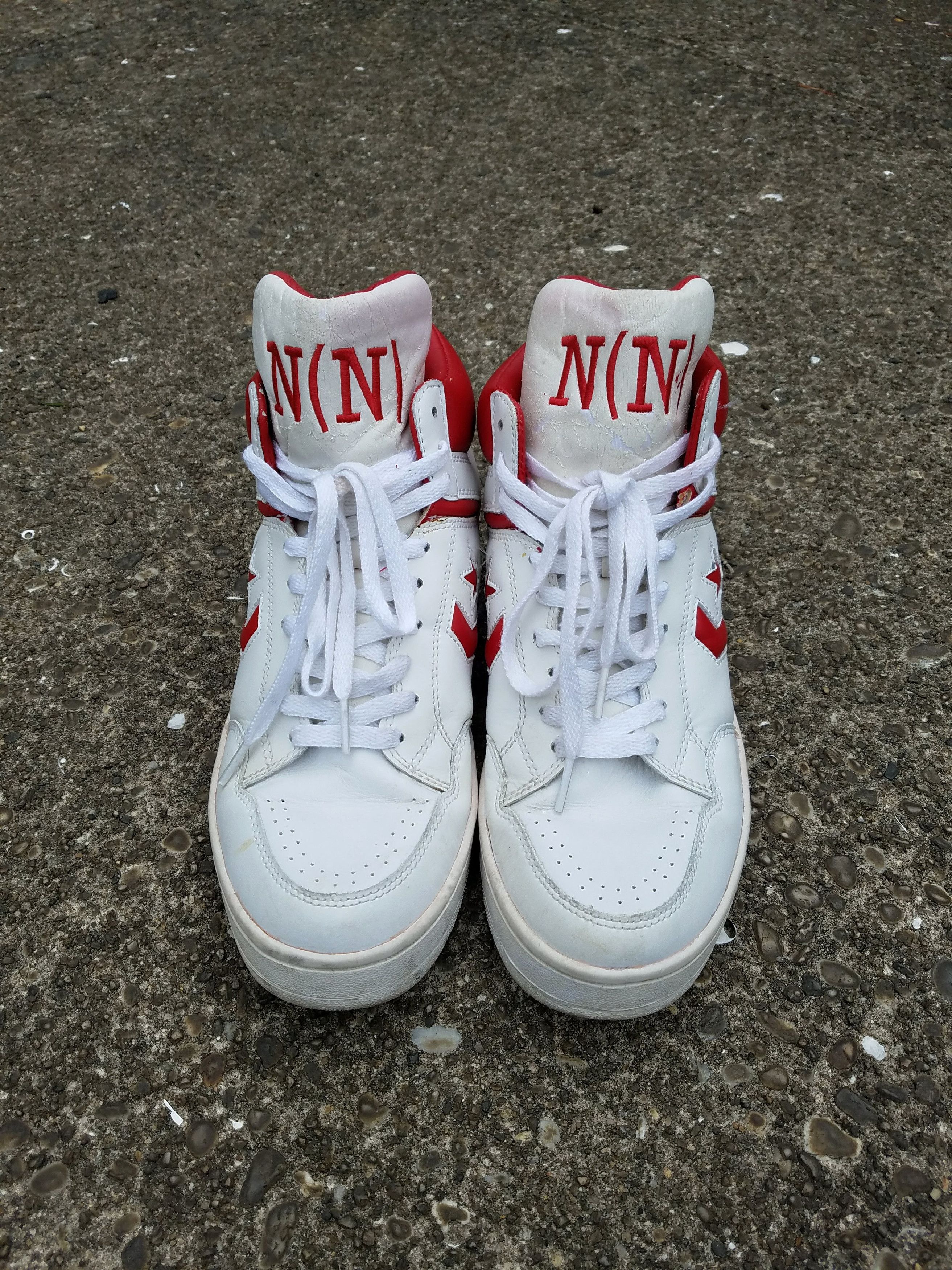 Converse × Number (N)ine Weapon Hi-Top | Grailed