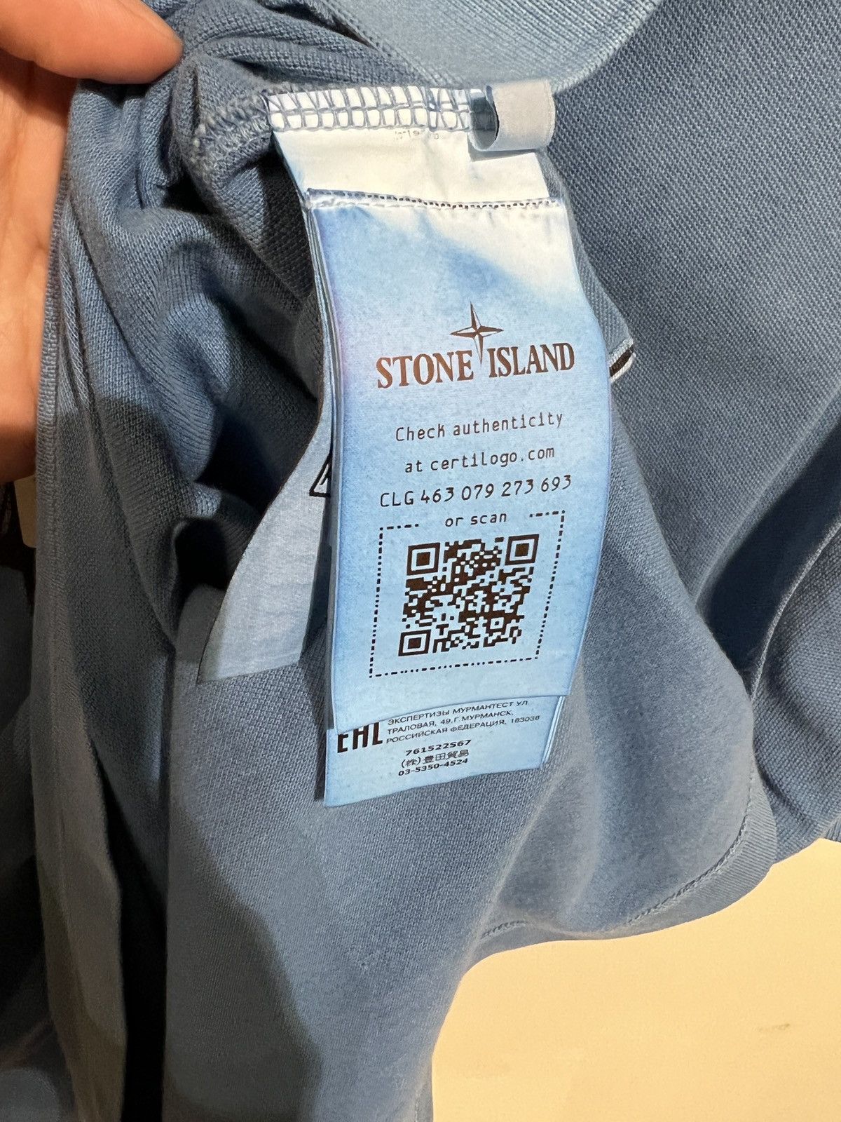 Stone Island STONE ISLAND MEN POLO Size US L / EU 52-54 / 3 - 7 Thumbnail