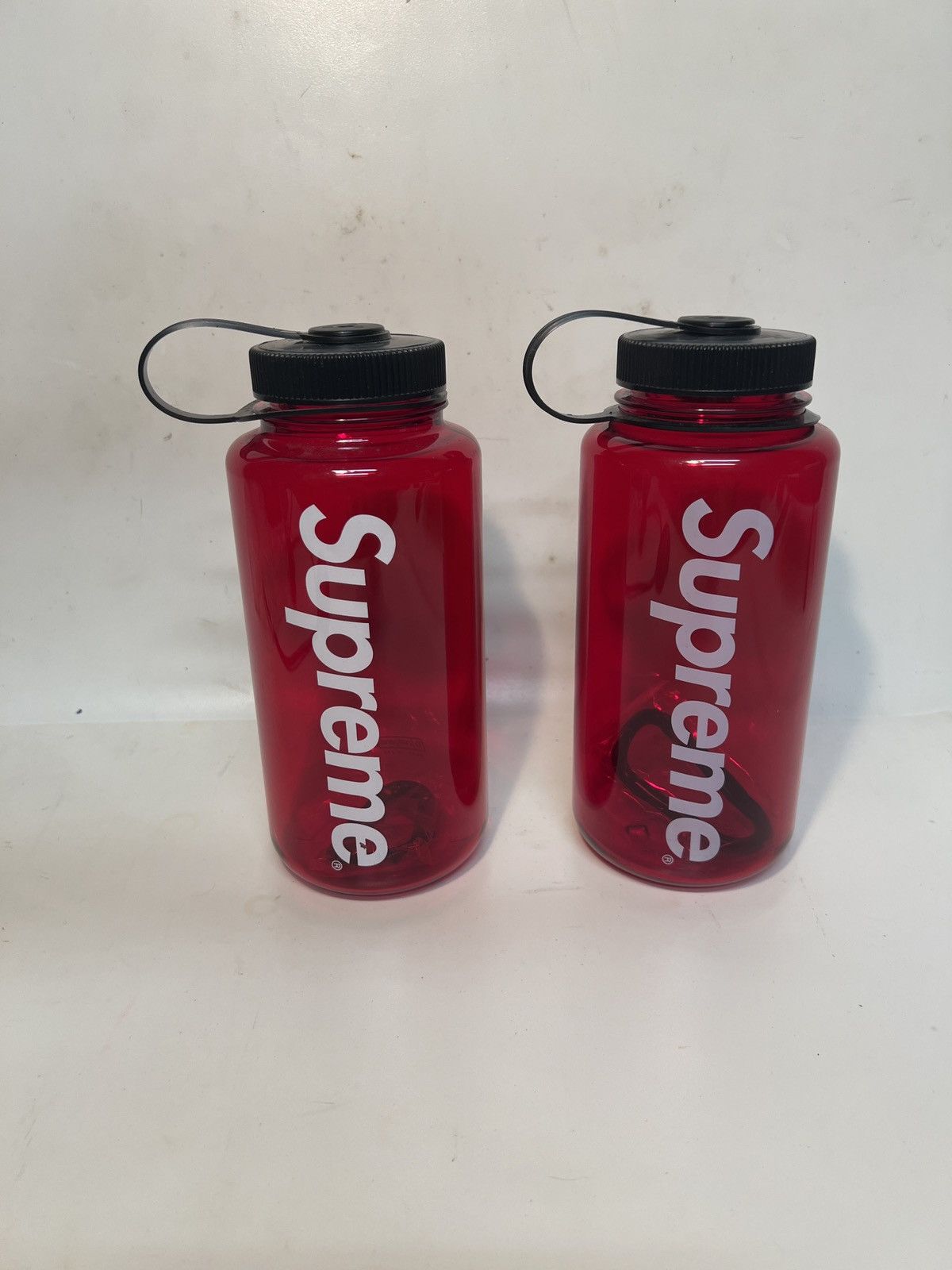Supreme Nalgene Plastic Water Bottle (2 pack)
