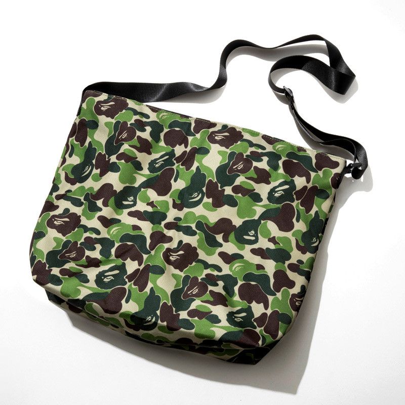 Bape 🔥 BAPE SHOULDER BAG CAMO Cross Body A Bathing Ape backpack Size ONE SIZE - 1 Thumbnail