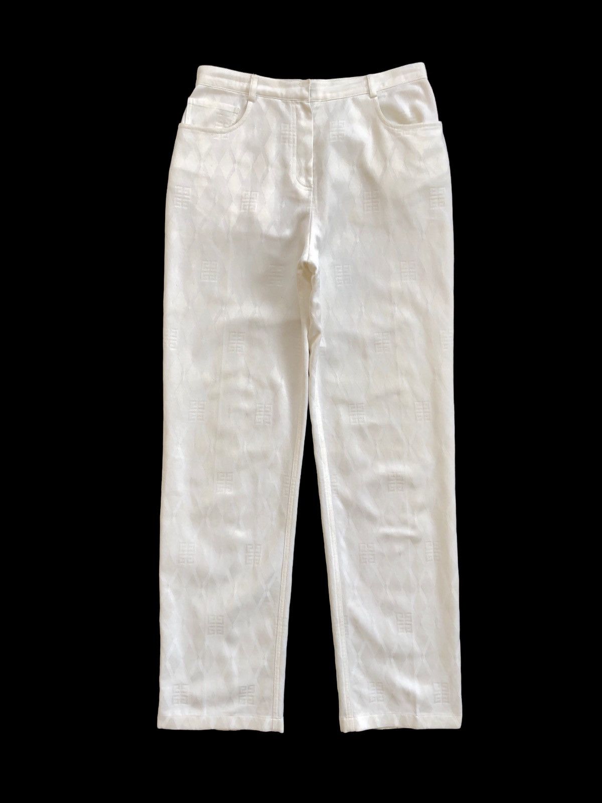 Givenchy Givenchy Monogram Jacquard Pants Size 28" / US 6 / IT 42 - 3 Thumbnail