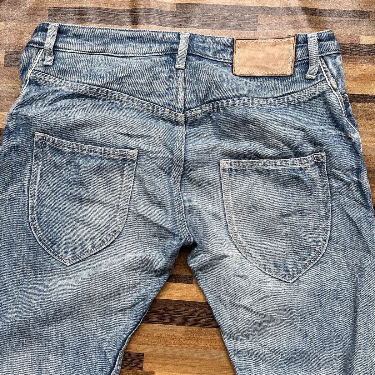 mina perhonen Mina Perhonen Indigo Luxury Japan Designer Selvedge Denim Size 28" / US 6 / IT 42 - 15 Thumbnail