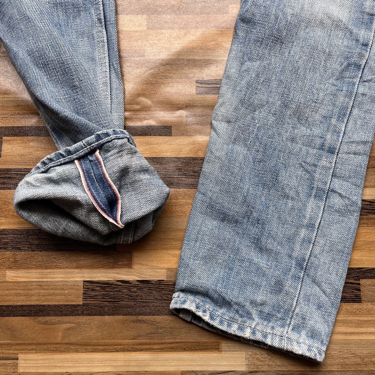 mina perhonen Mina Perhonen Indigo Luxury Japan Designer Selvedge Denim Size 28" / US 6 / IT 42 - 13 Thumbnail