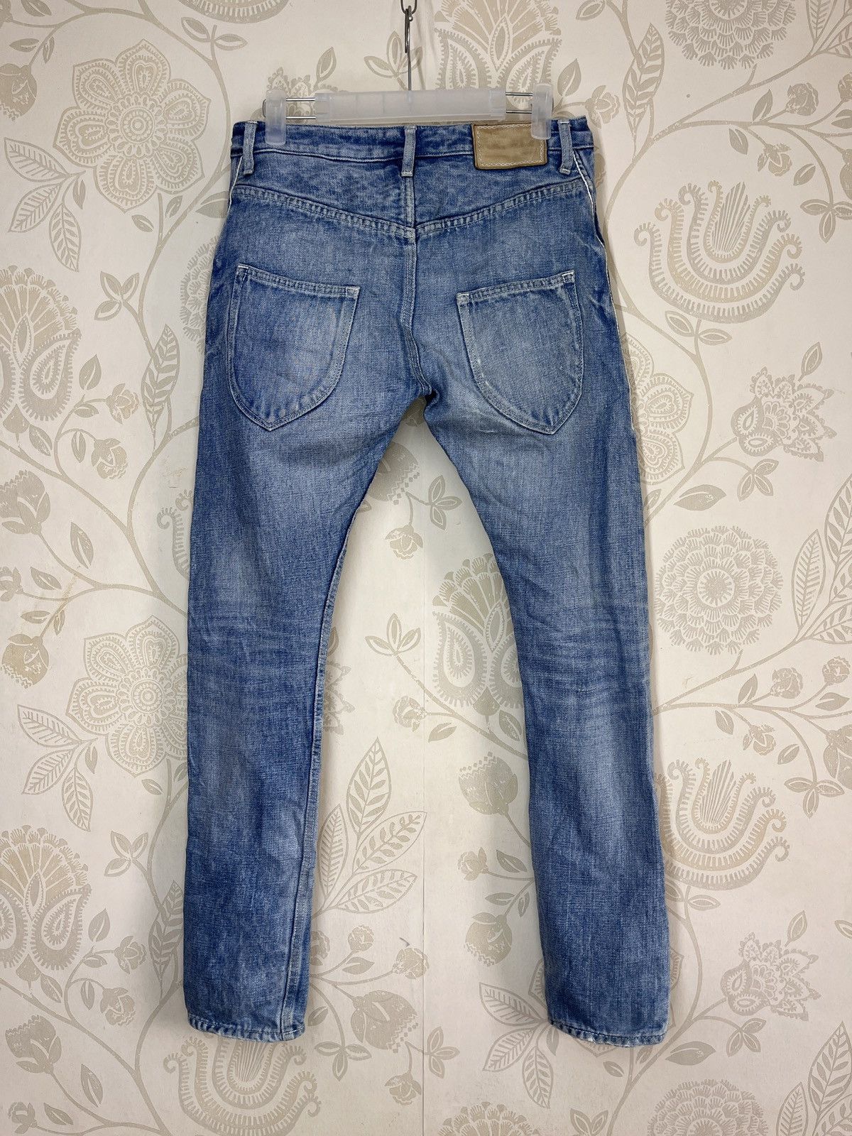 mina perhonen Mina Perhonen Indigo Luxury Japan Designer Selvedge Denim Size 28" / US 6 / IT 42 - 3 Thumbnail