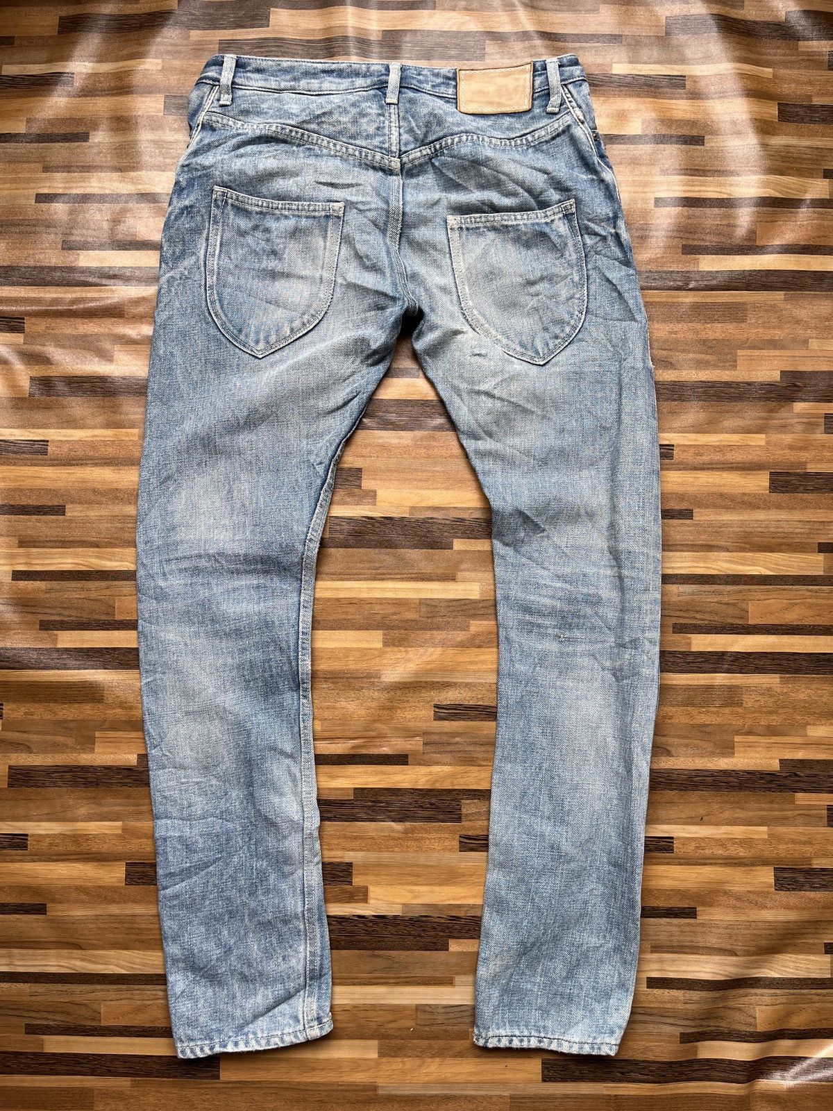 mina perhonen Mina Perhonen Indigo Luxury Japan Designer Selvedge Denim Size 28" / US 6 / IT 42 - 16 Thumbnail