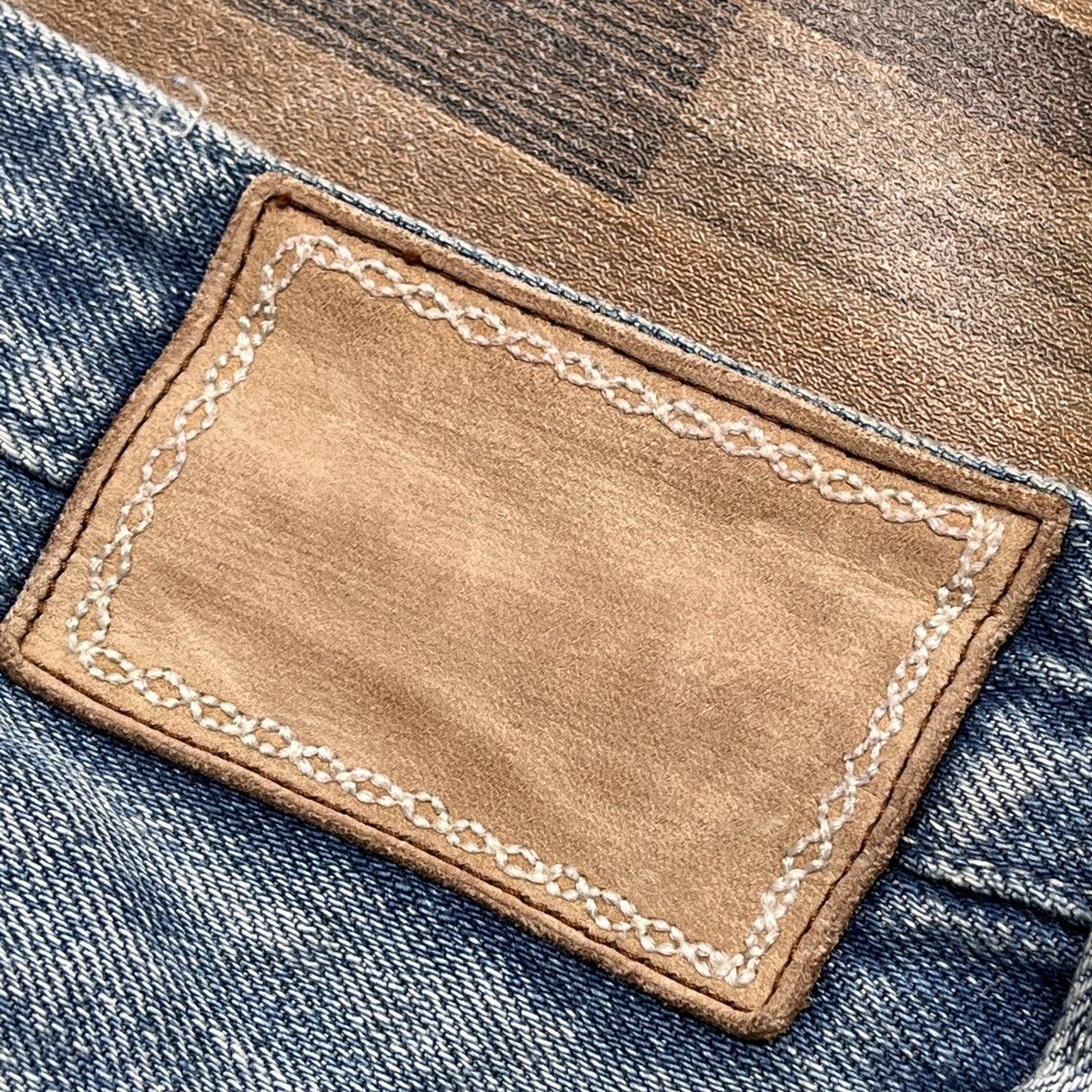 mina perhonen Mina Perhonen Indigo Luxury Japan Designer Selvedge Denim Size 28" / US 6 / IT 42 - 14 Thumbnail