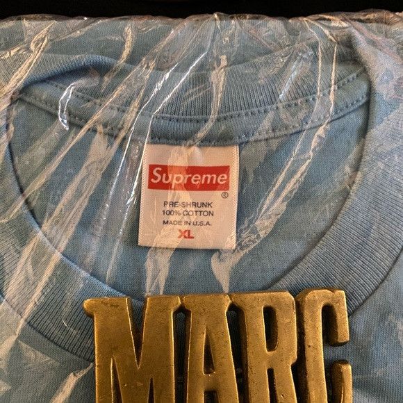 Supreme NWT Supreme Bible Tee - Light Slate - XL Size US XL / EU 56 / 4 - 4 Thumbnail