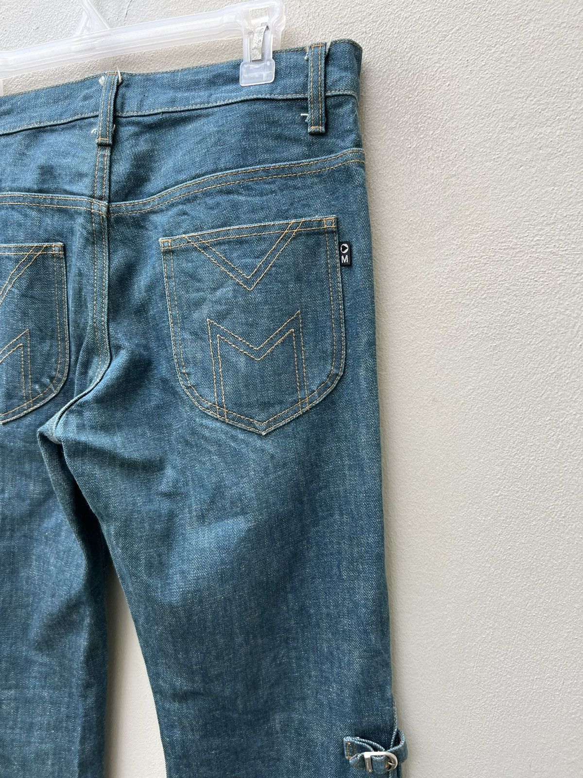 Morgan Homme Morgan Homme Japan Adjustable Buckled Leg Bondage Denim Size US 30 / EU 46 - 15 Thumbnail
