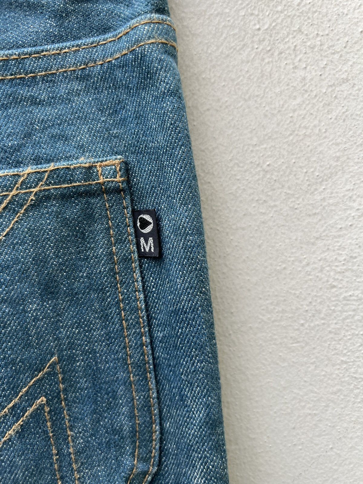 Morgan Homme Morgan Homme Japan Adjustable Buckled Leg Bondage Denim Size US 30 / EU 46 - 16 Thumbnail