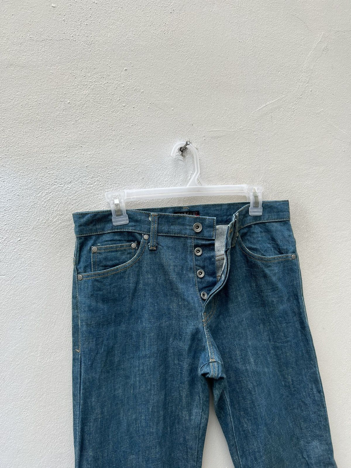 Morgan Homme Morgan Homme Japan Adjustable Buckled Leg Bondage Denim Size US 30 / EU 46 - 6 Thumbnail