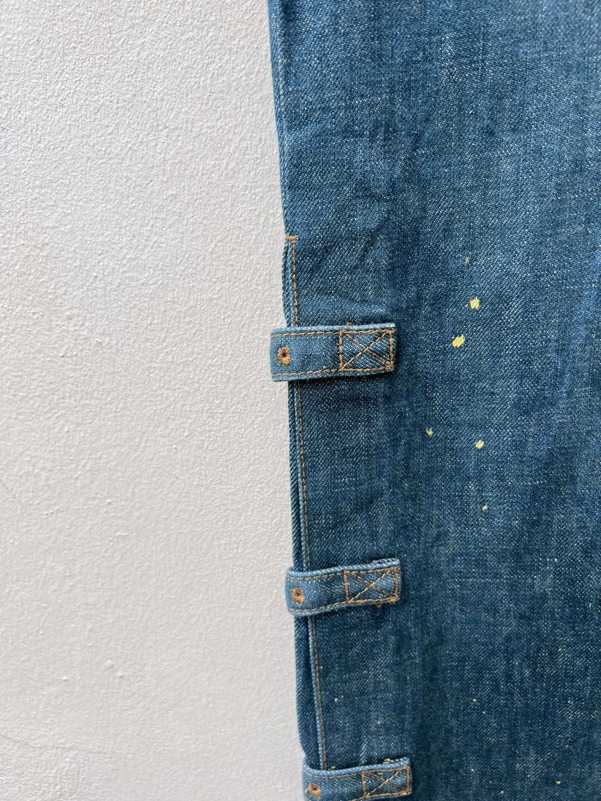 Morgan Homme Morgan Homme Japan Adjustable Buckled Leg Bondage Denim Size US 30 / EU 46 - 8 Thumbnail