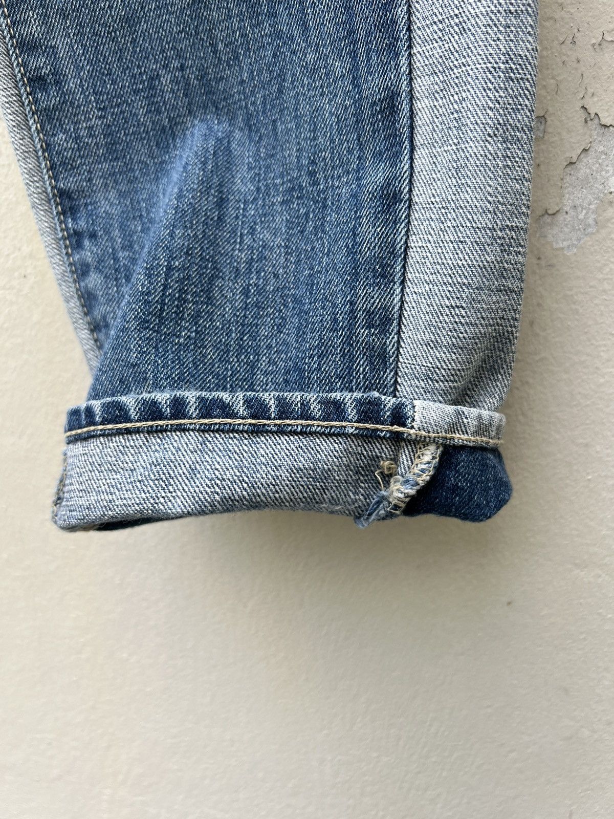 Vintage Vintage JUDGE MEK Japan Two Tones Denim Jeans Size US 29 - 11 Thumbnail