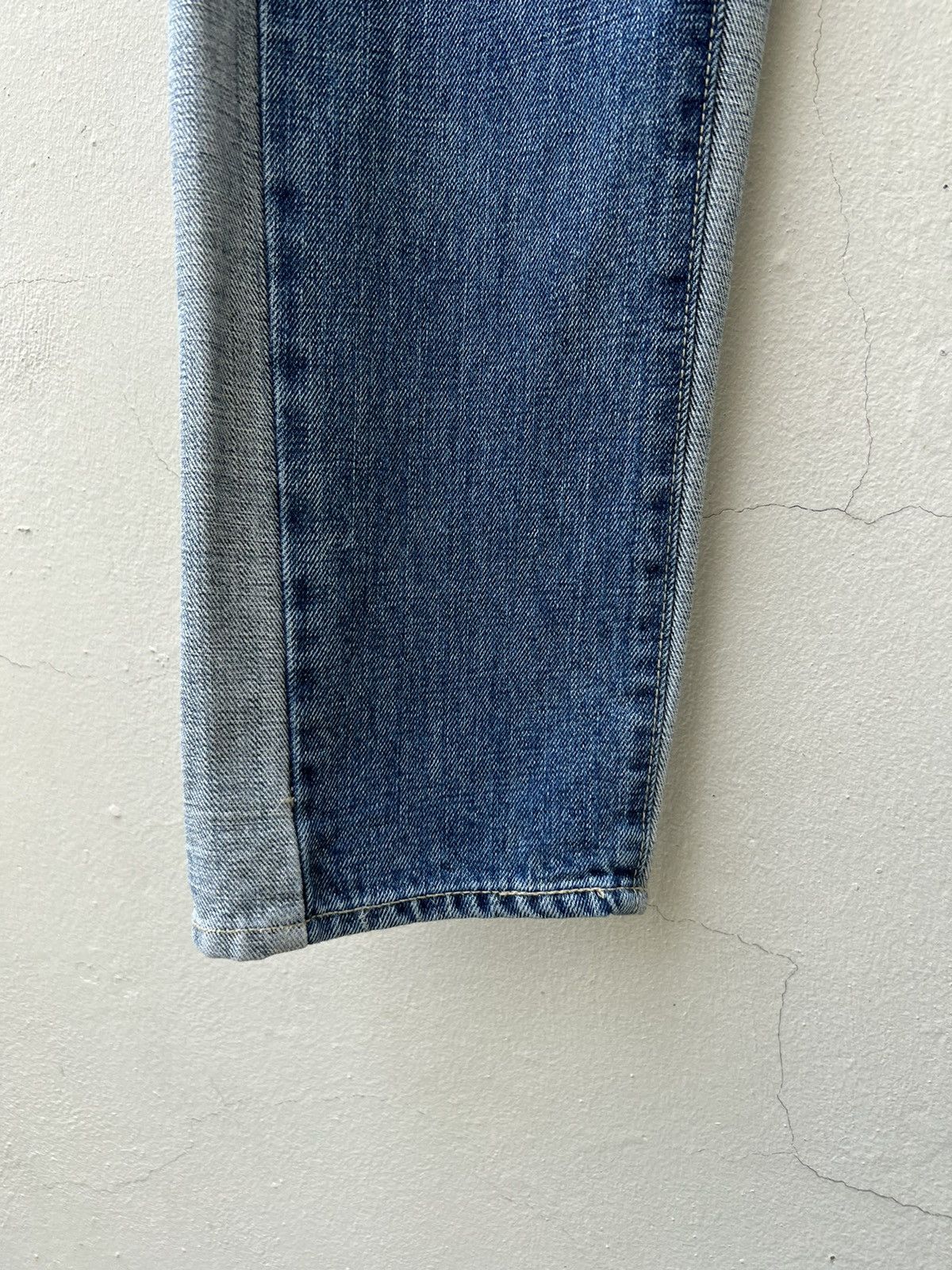 Vintage Vintage JUDGE MEK Japan Two Tones Denim Jeans Size US 29 - 8 Thumbnail