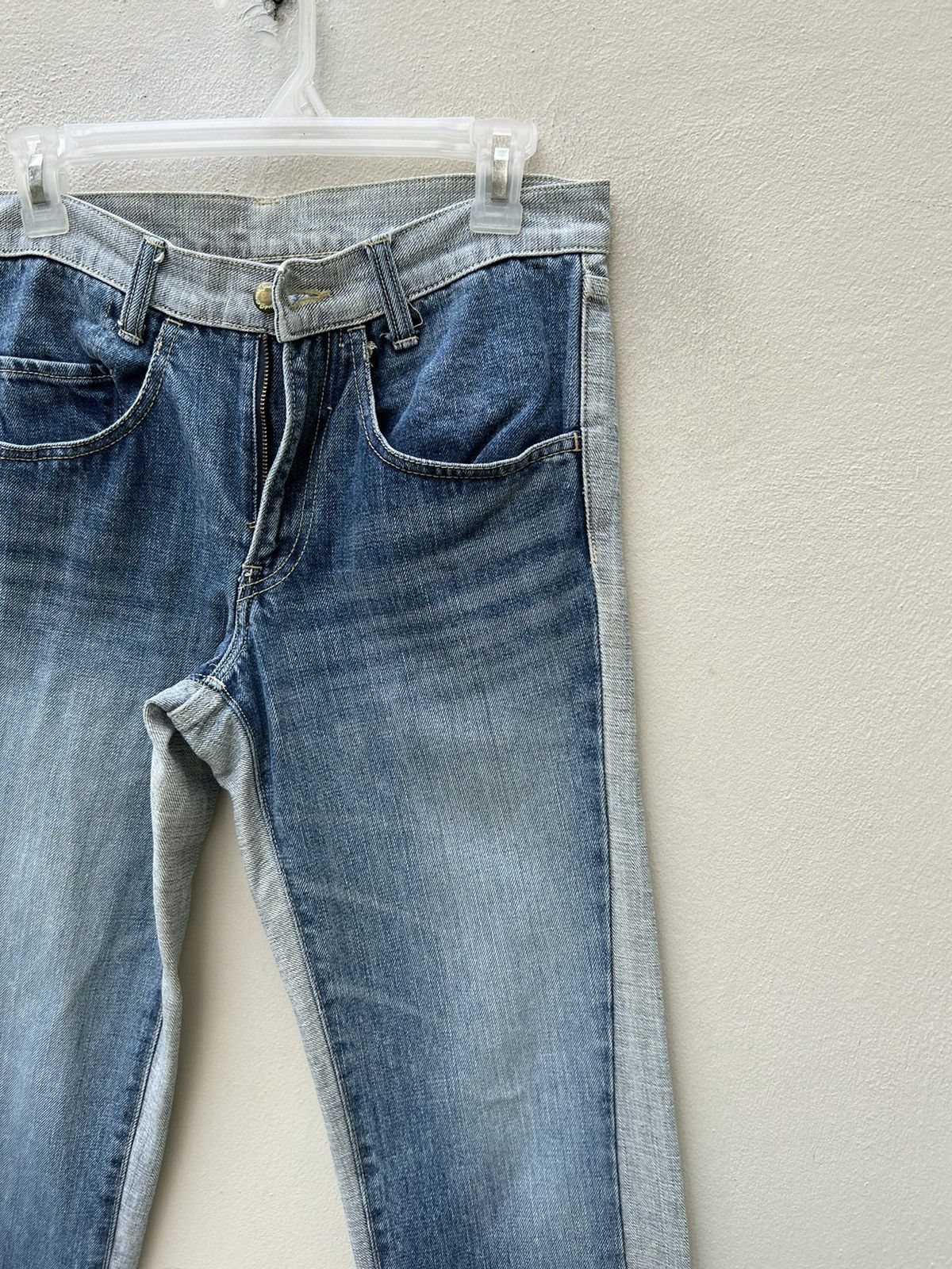 Vintage Vintage JUDGE MEK Japan Two Tones Denim Jeans Size US 29 - 9 Thumbnail