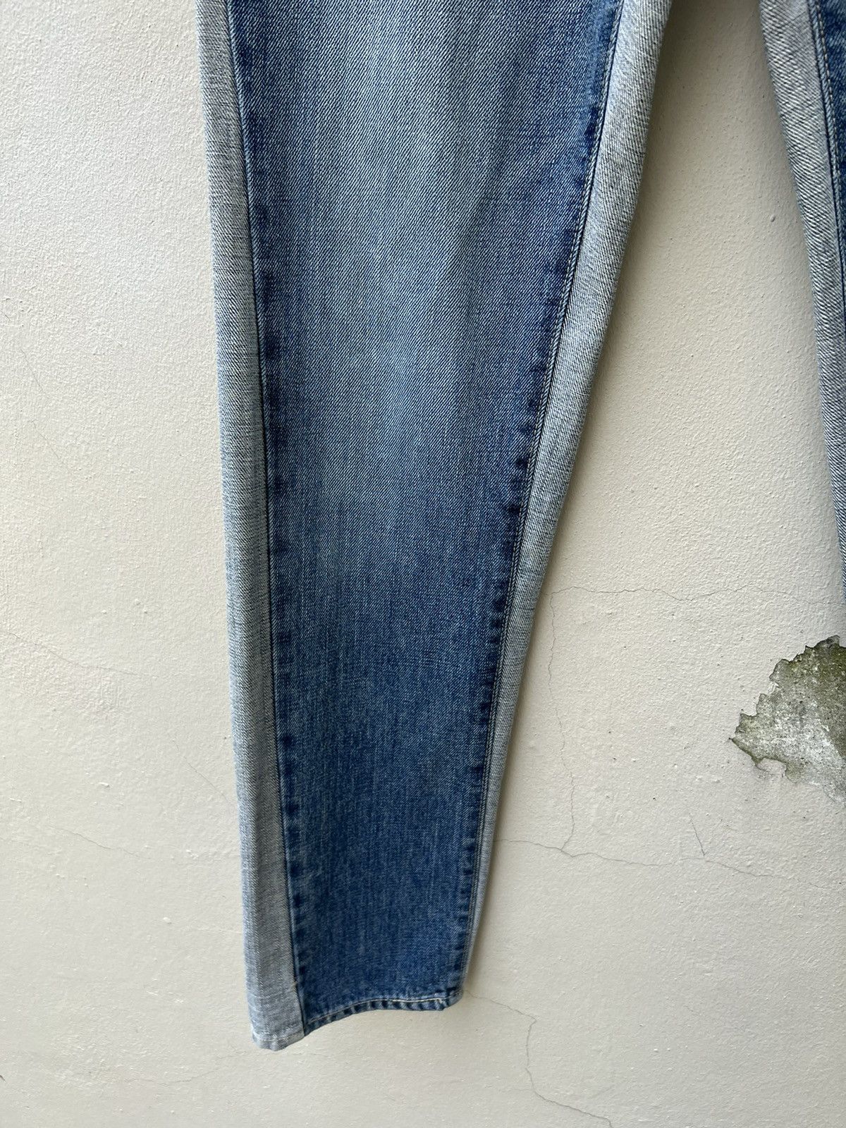 Vintage Vintage JUDGE MEK Japan Two Tones Denim Jeans Size US 29 - 7 Thumbnail