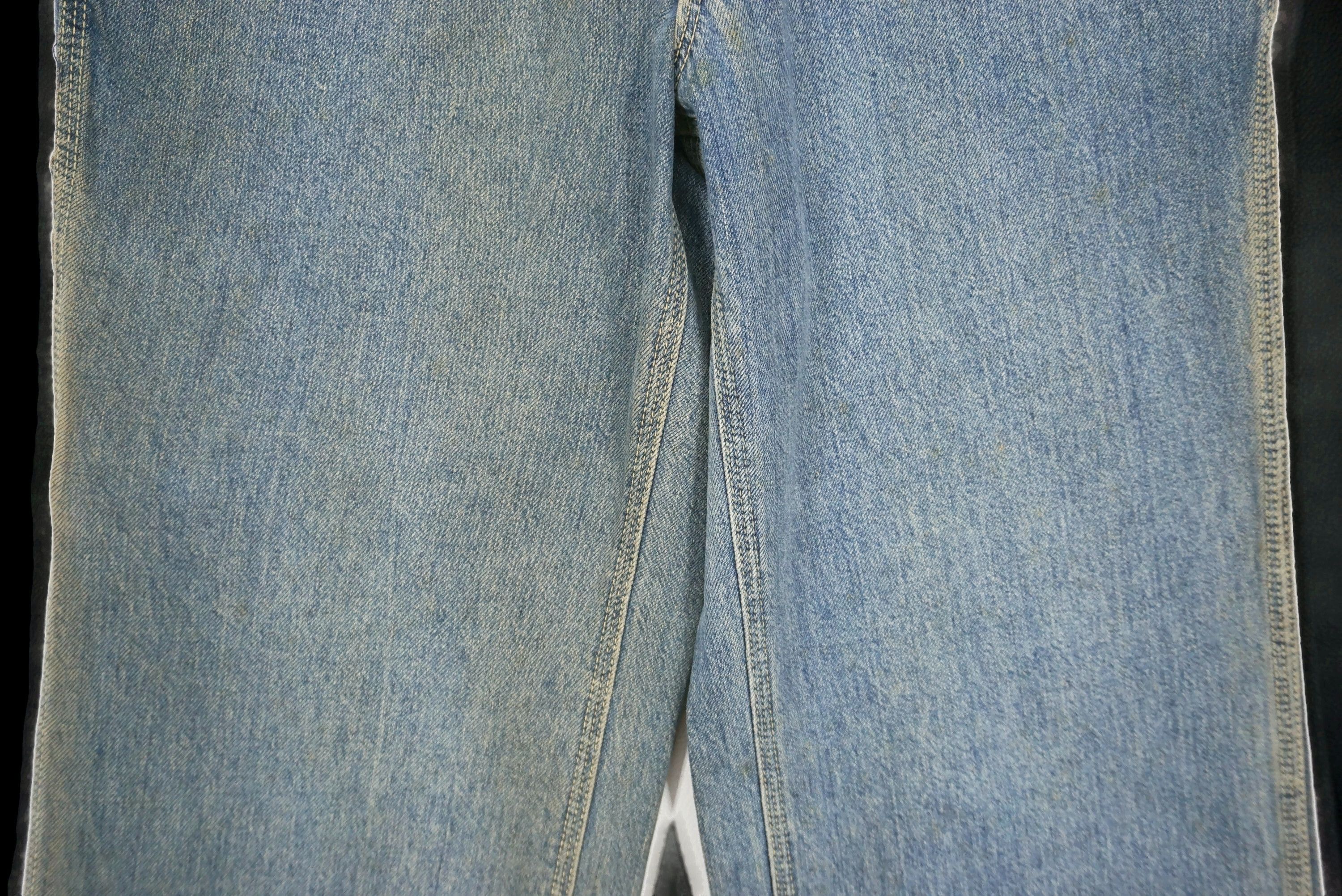 Japanese Brand Outdoors Man Carpenter Hickory Jeans Hip Hop Jeans Size US 31 - 4 Thumbnail