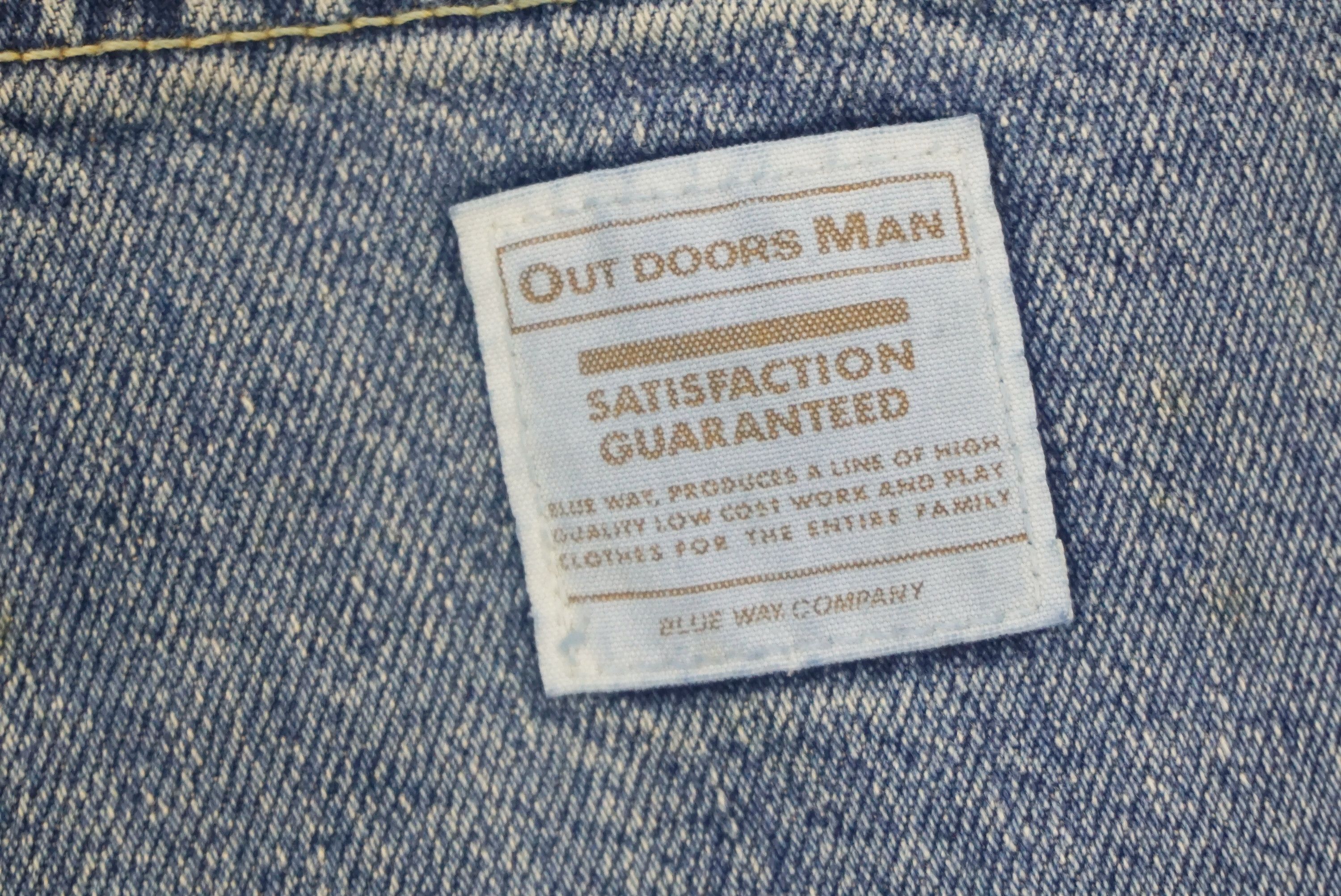 Japanese Brand Outdoors Man Carpenter Hickory Jeans Hip Hop Jeans Size US 31 - 15 Thumbnail