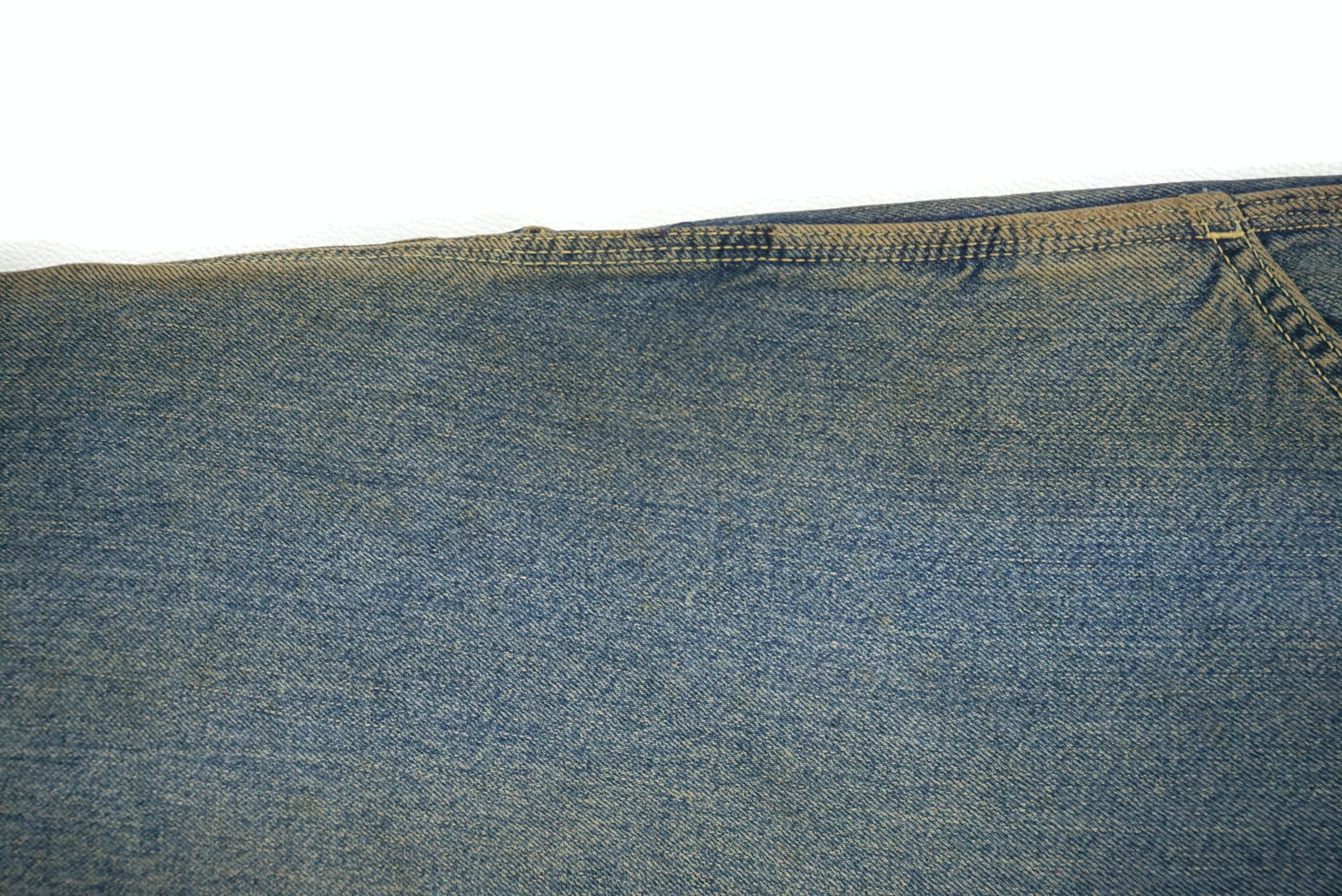 Japanese Brand Outdoors Man Carpenter Hickory Jeans Hip Hop Jeans Size US 31 - 12 Thumbnail