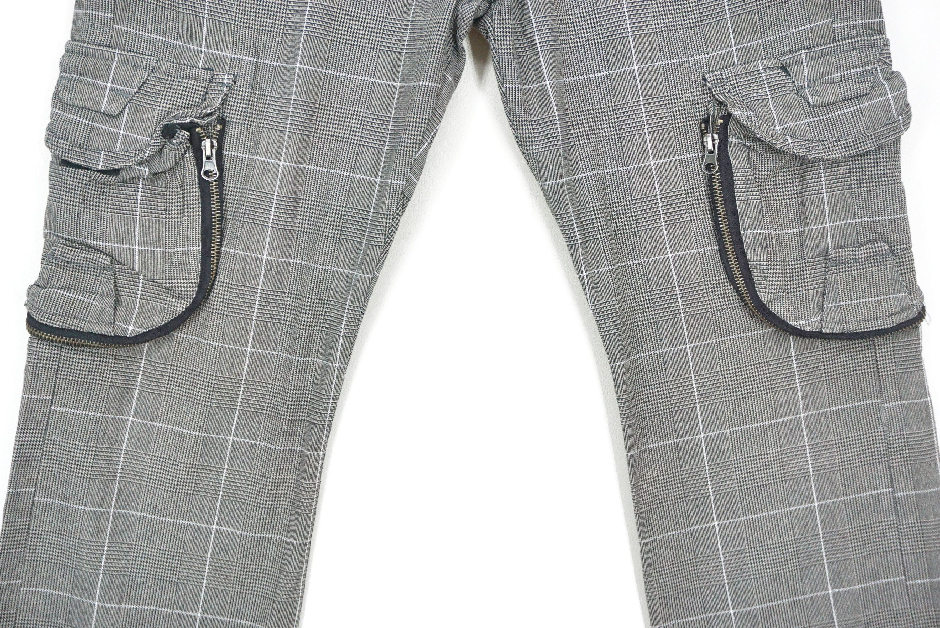 Japanese Brand SKKONE Hickory Denim Japanese Workwear Plaid Tartan Jeans Size US 32 / EU 48 - 4 Thumbnail