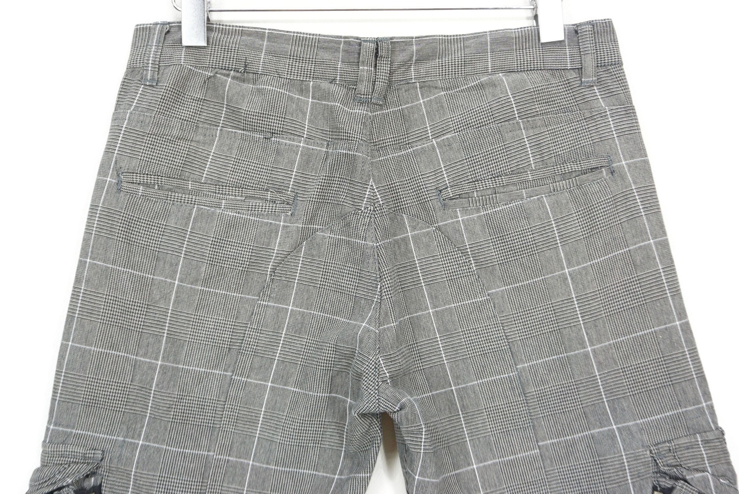 Japanese Brand SKKONE Hickory Denim Japanese Workwear Plaid Tartan Jeans Size US 32 / EU 48 - 6 Thumbnail