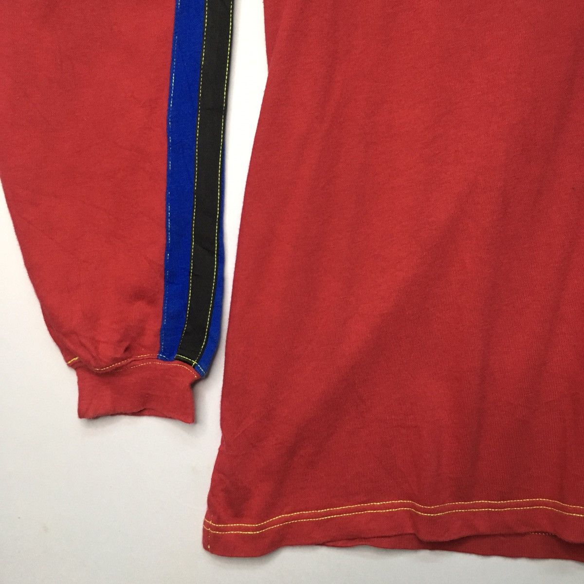 Japanese Brand Vintage Bad Boy Hip Hop Polo Shirt Quarter Zip Size US L / EU 52-54 / 3 - 3 Thumbnail