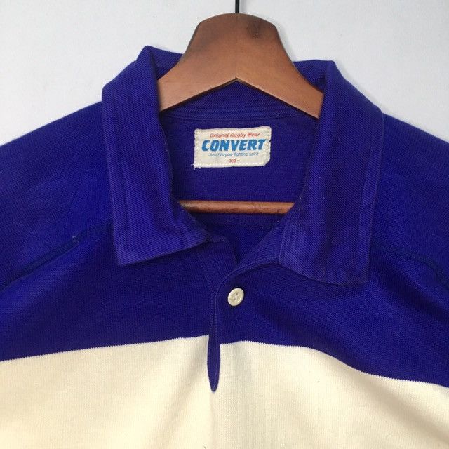 Japanese Brand Convert Polo Rugby Short Sleeve Shirt Size US L / EU 52-54 / 3 - 3 Thumbnail