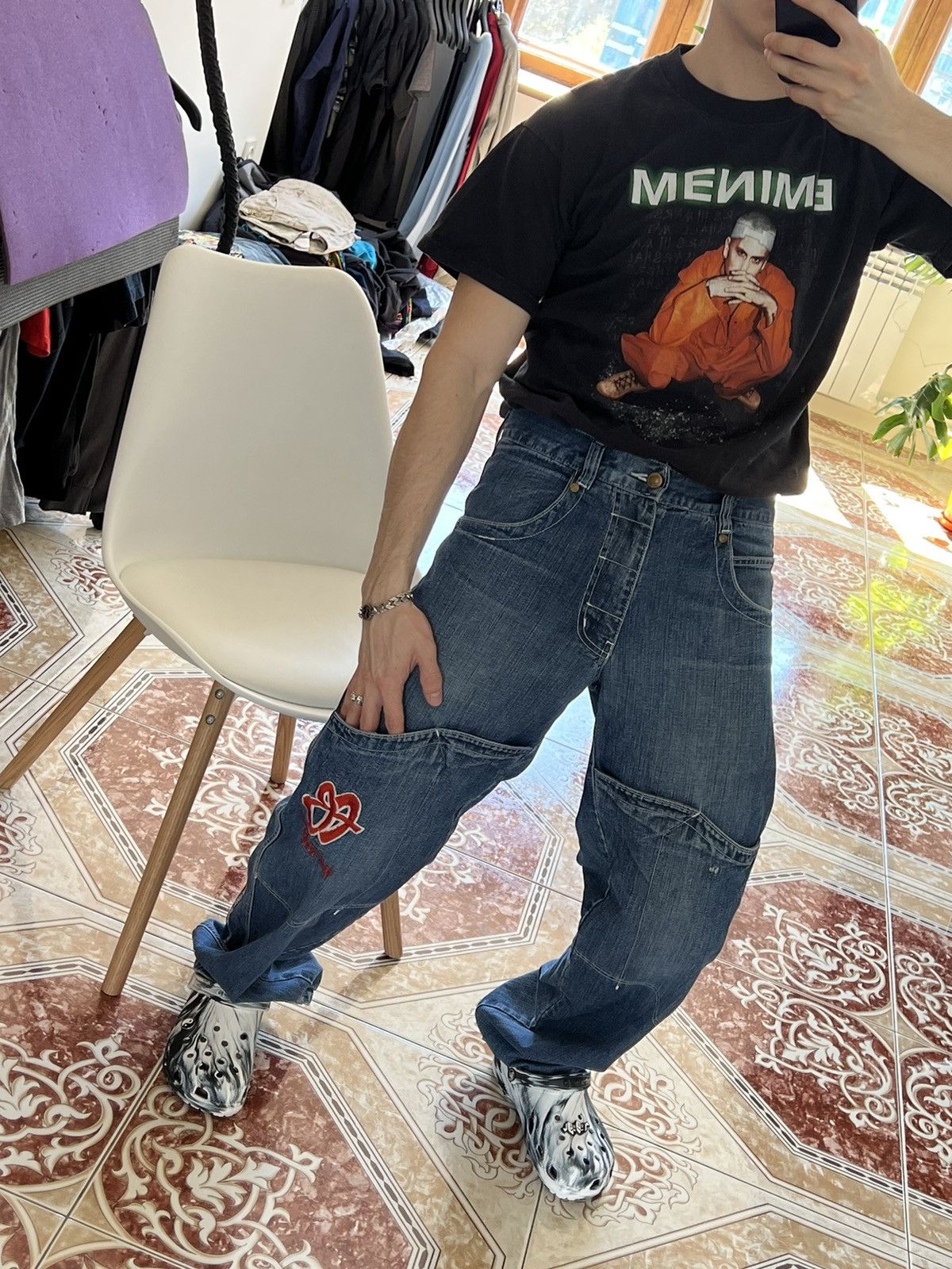 Fubu × Vintage Vintage Fubu Jeans Size US 29 - 5 Thumbnail