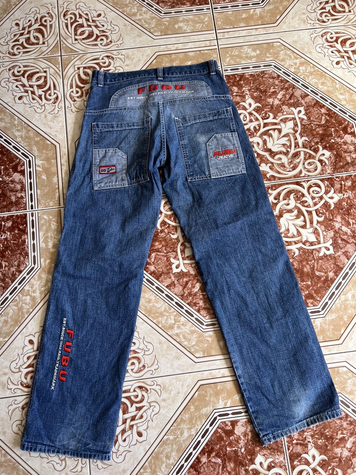 Fubu × Vintage Vintage Fubu Jeans Size US 29 - 3 Thumbnail