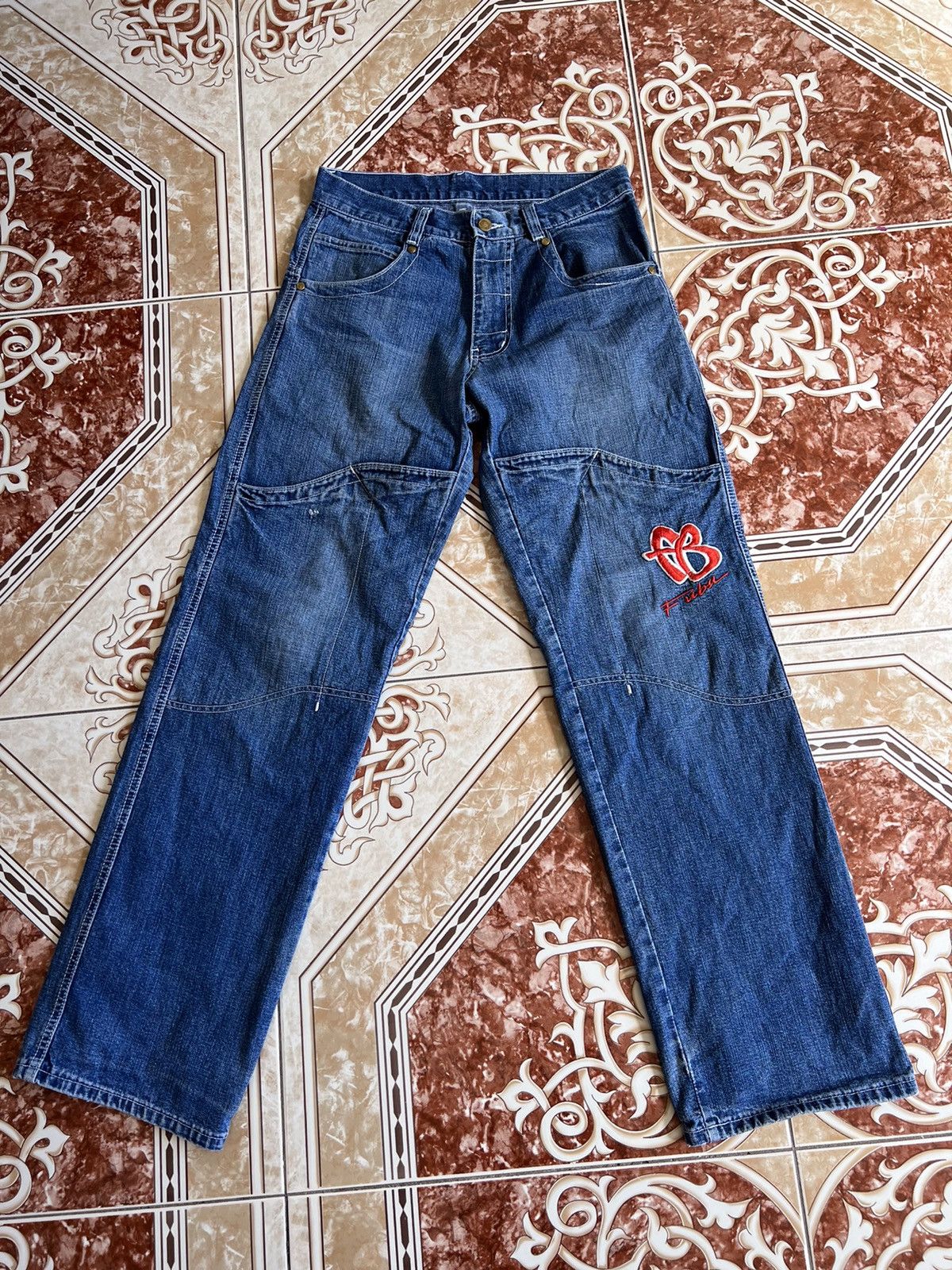 Fubu × Vintage Vintage Fubu Jeans Size US 29 - 6 Thumbnail