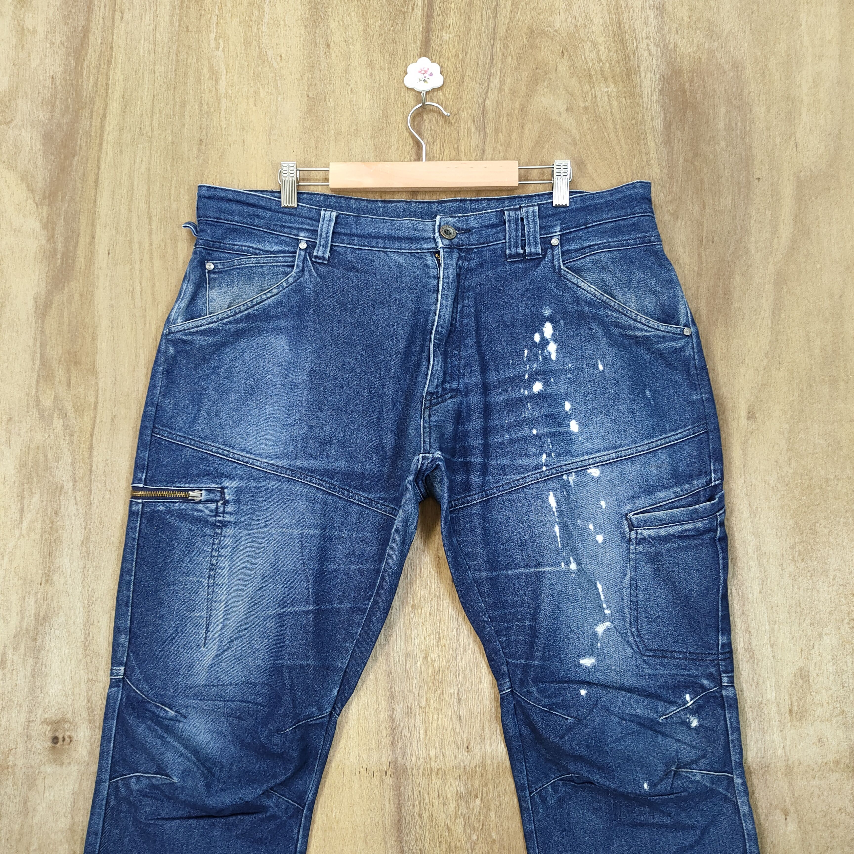 Designer × Japanese Brand JAPANESE BRAND BAGGY CARGO PANTS Size US 38 / EU 54 - 3 Thumbnail